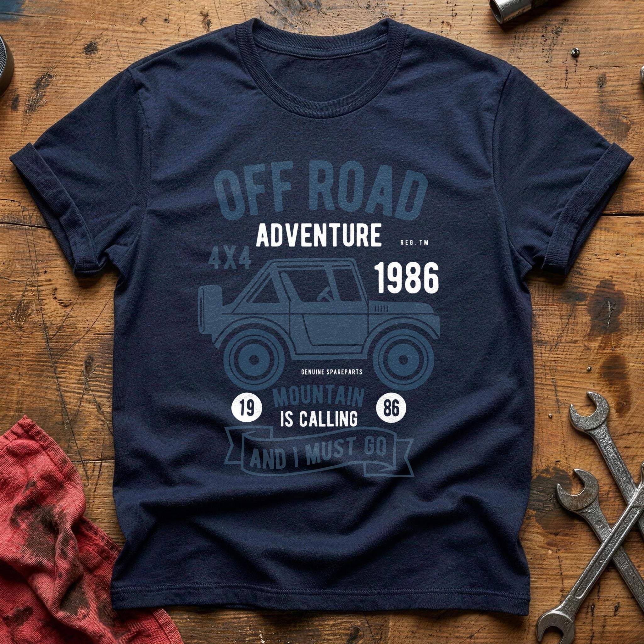 Off road adventure T-Shirt - Navy