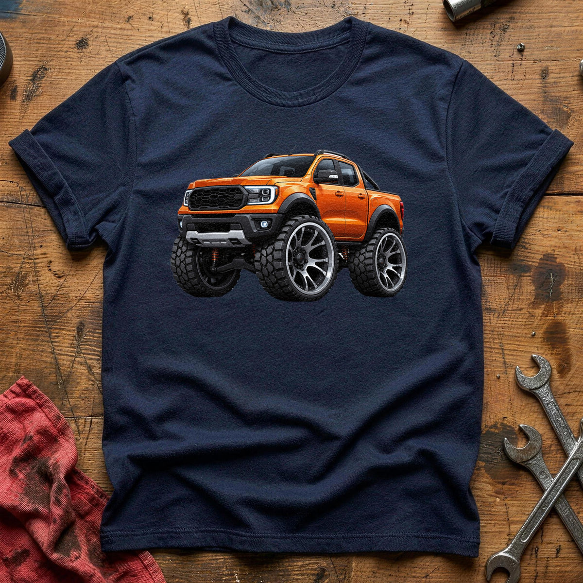 Off Road Pickup 17 T-Shirt - Navy