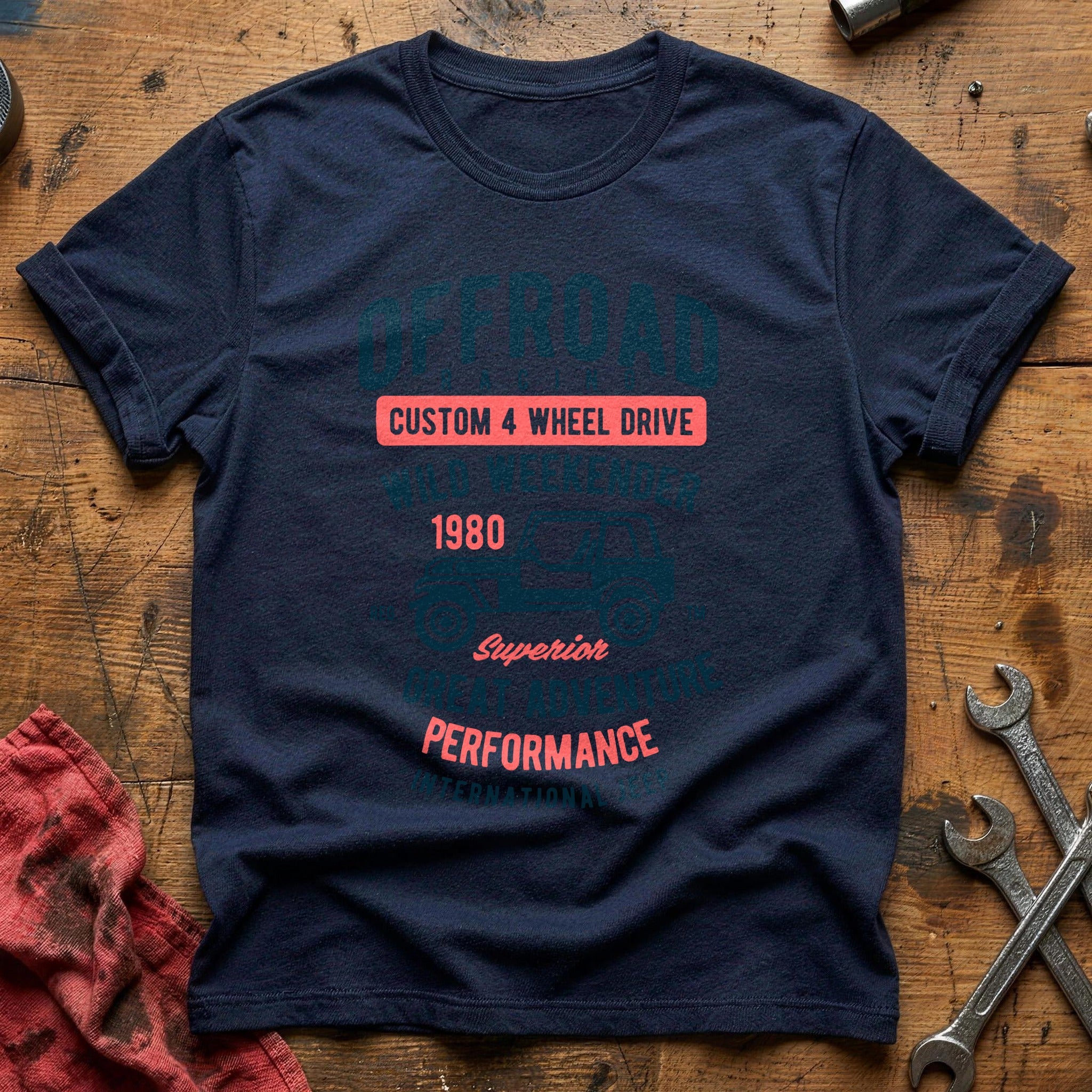 Off road racing T-Shirt - Navy
