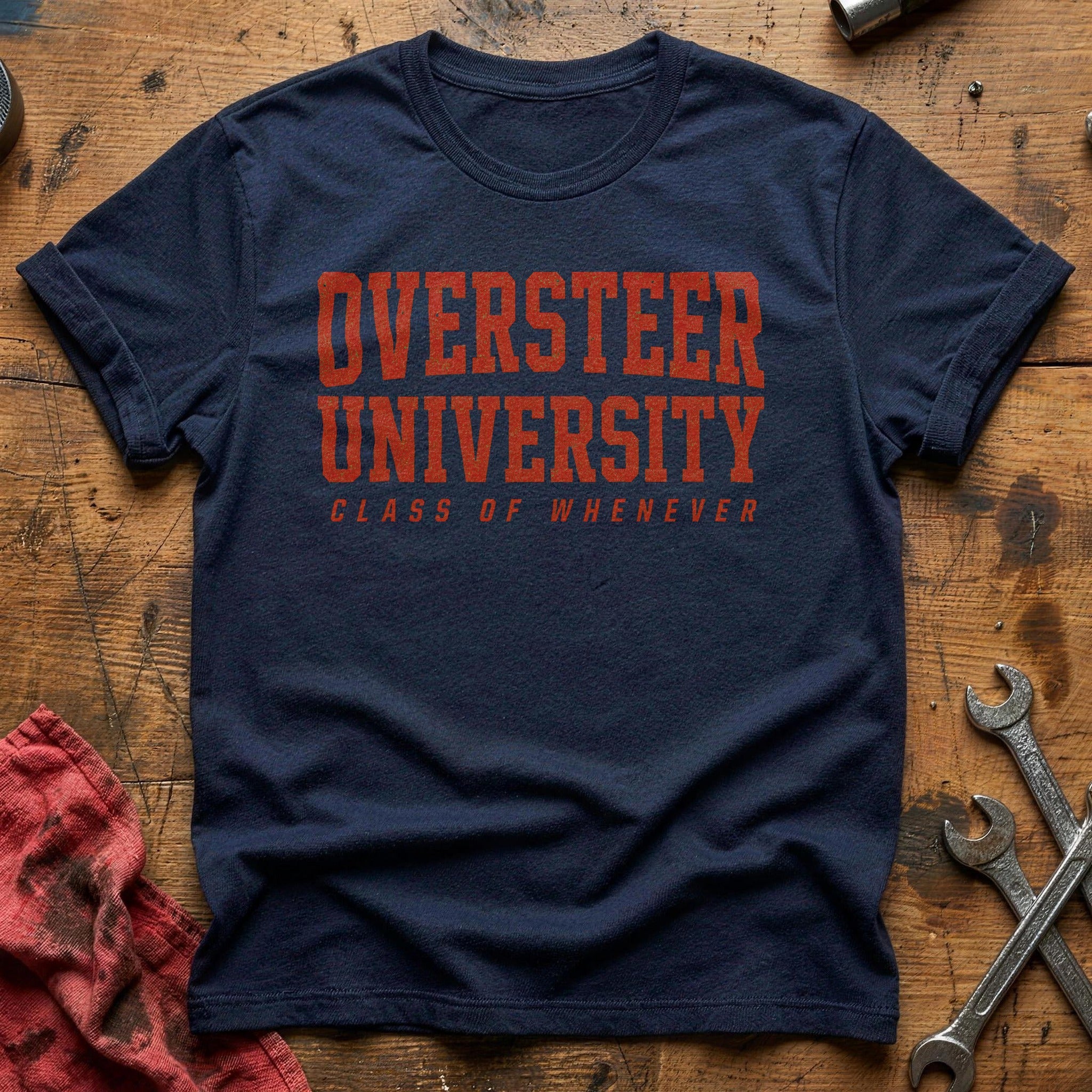 Oversteer University T-Shirt - Navy