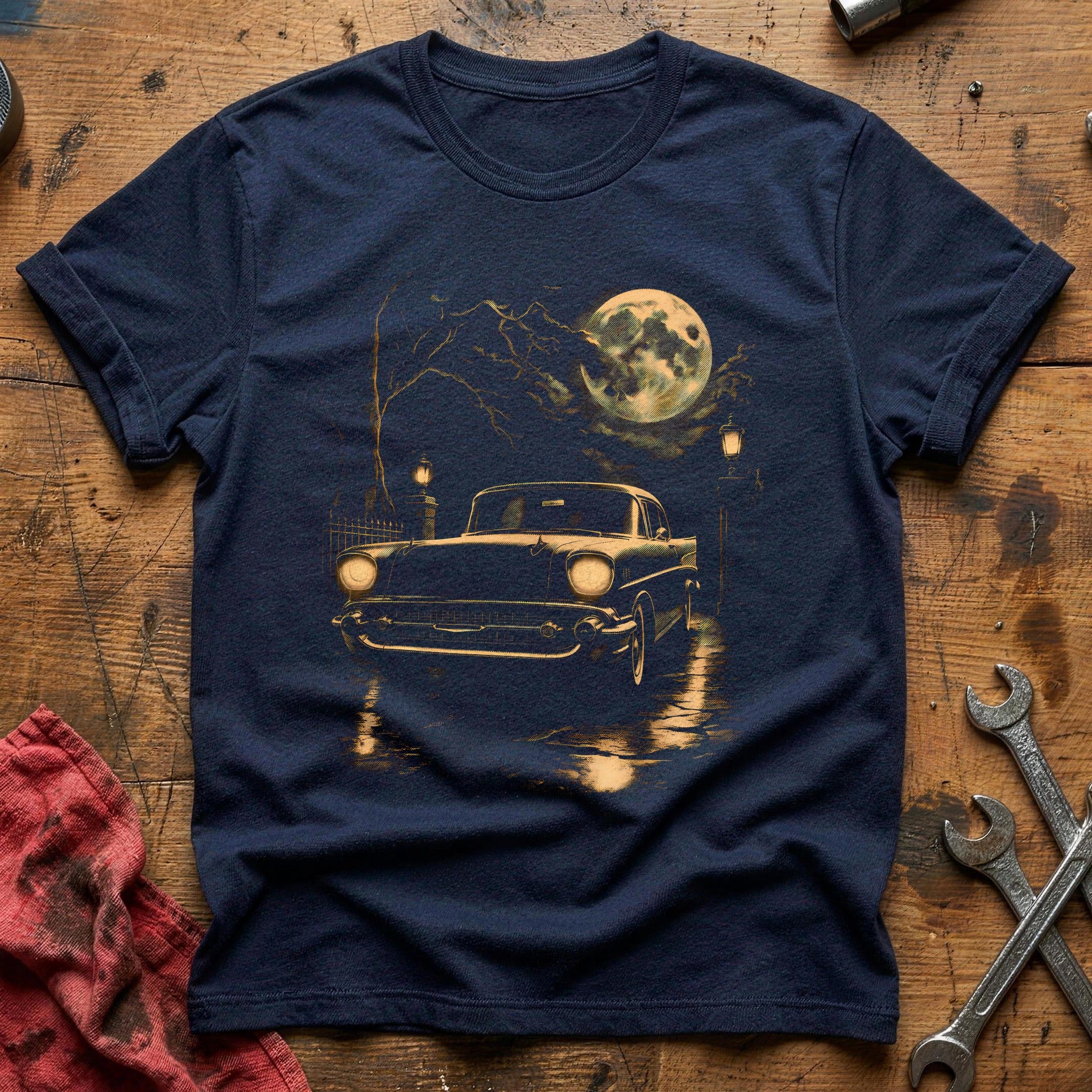 Parked & Haunted - Navy