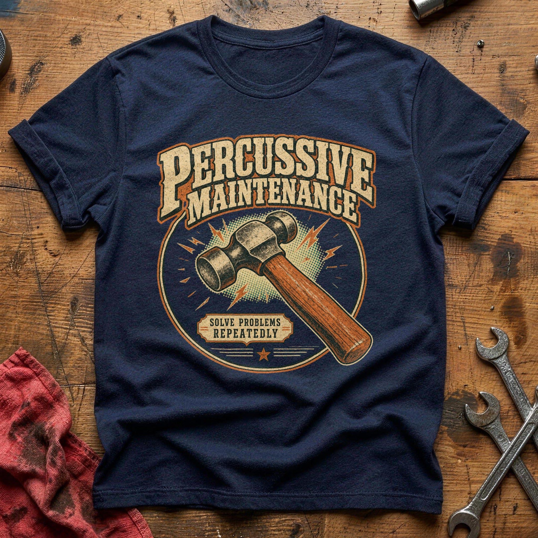 Percussive Problem Solver - Navy