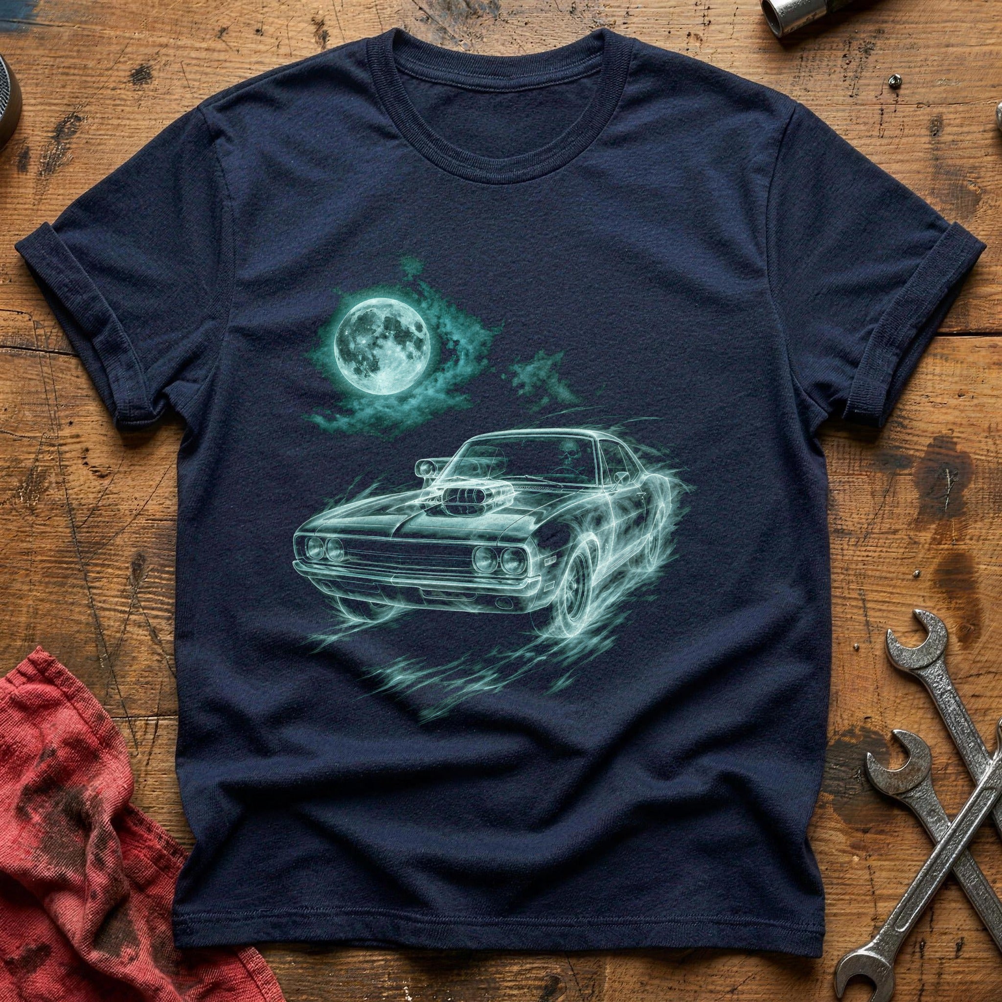 Phantom Spectral Hotrod 33 T-Shirt - Navy