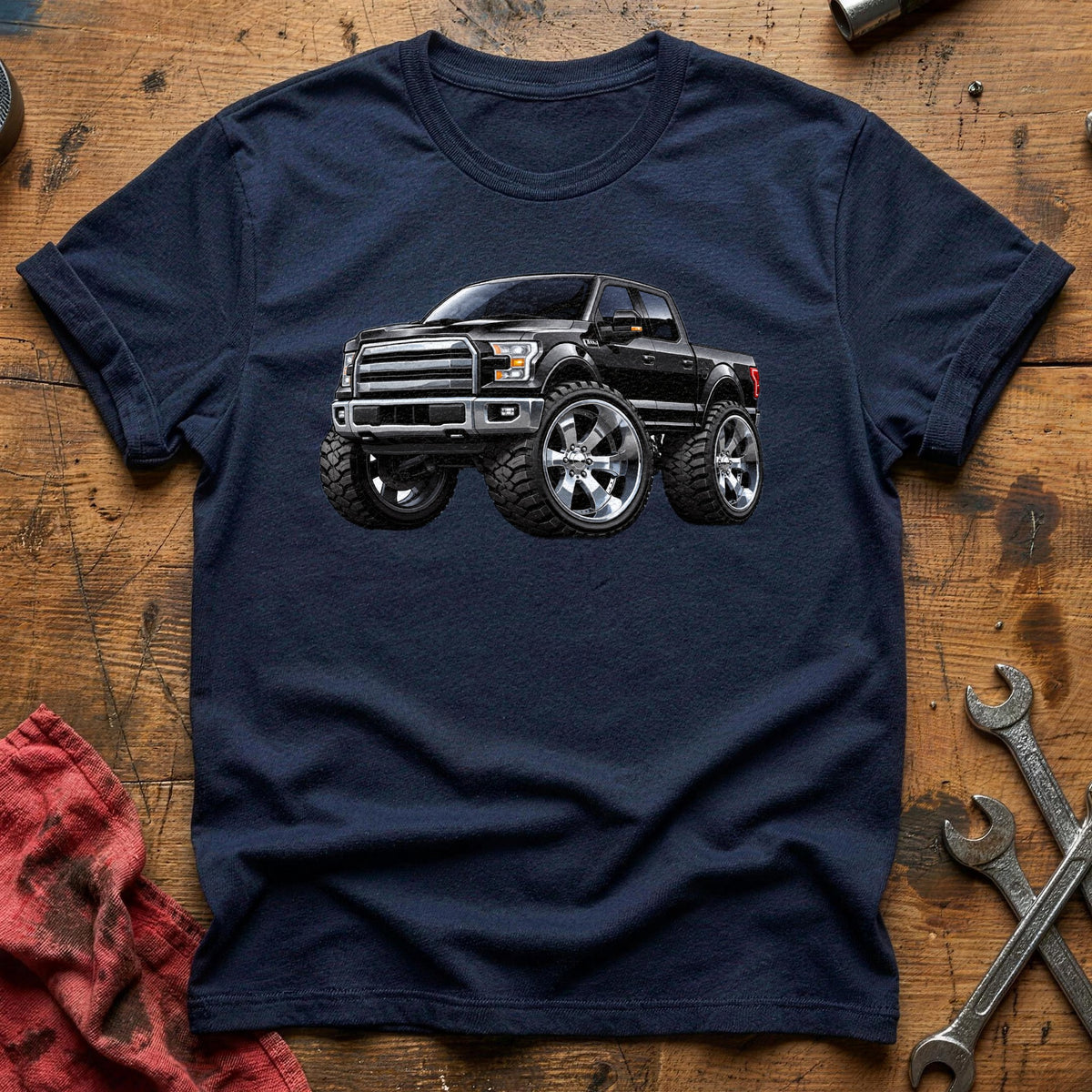 Pickup Truck 29 T-Shirt - Navy