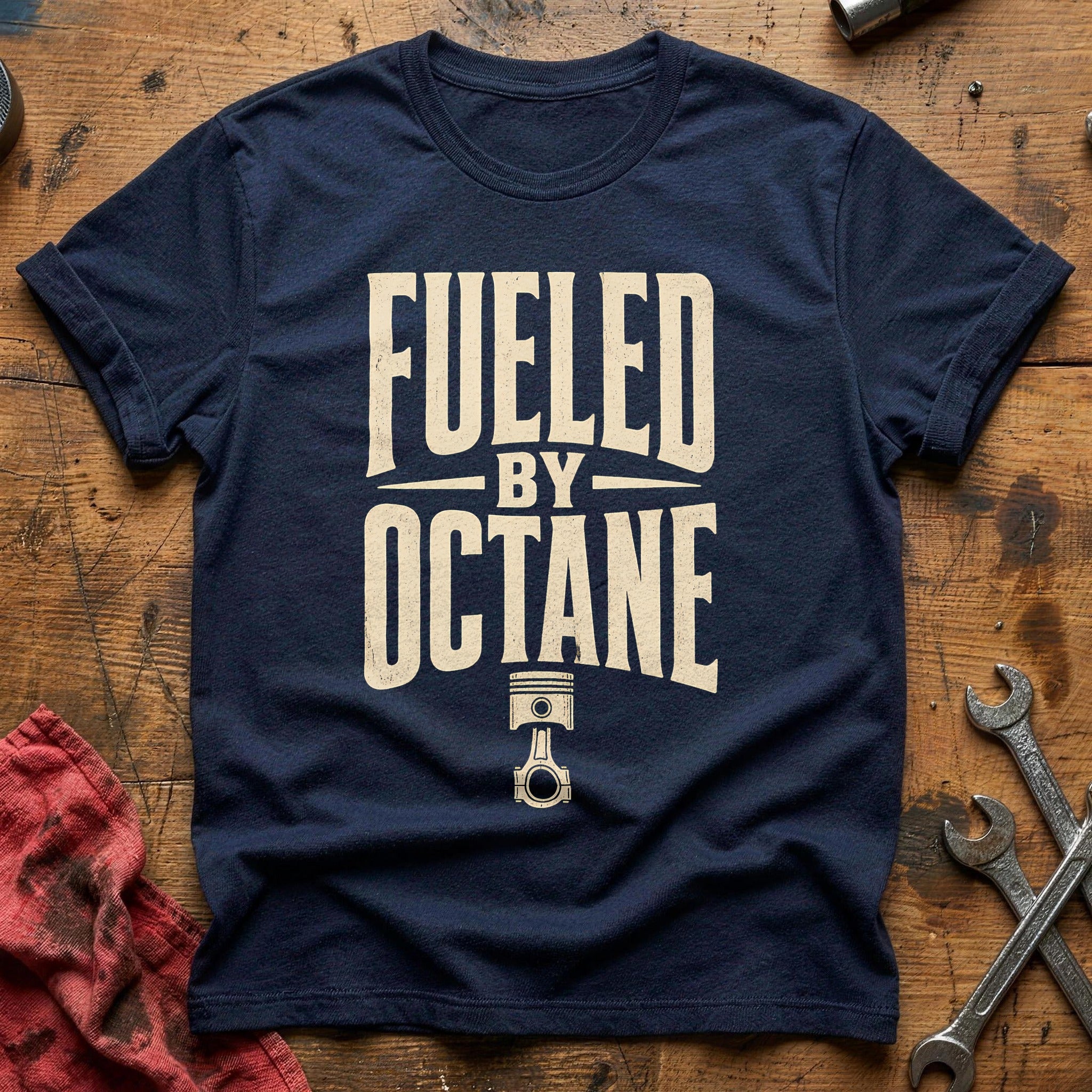 Piston Powered - Navy