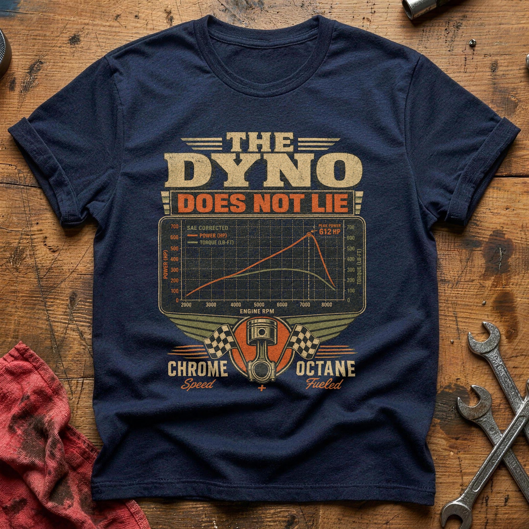 Power Curve Truth T-Shirt - Navy