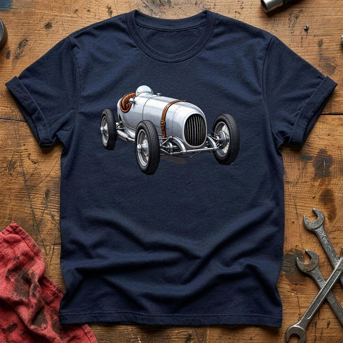 Pre War Grand Prix 14 T-Shirt - Navy