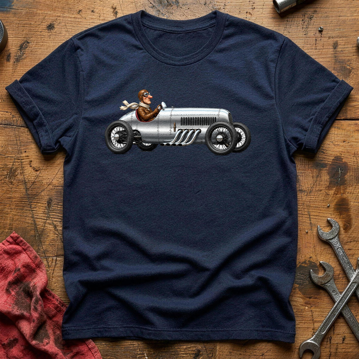 Pre War Grand Prix 15 T-Shirt - Navy