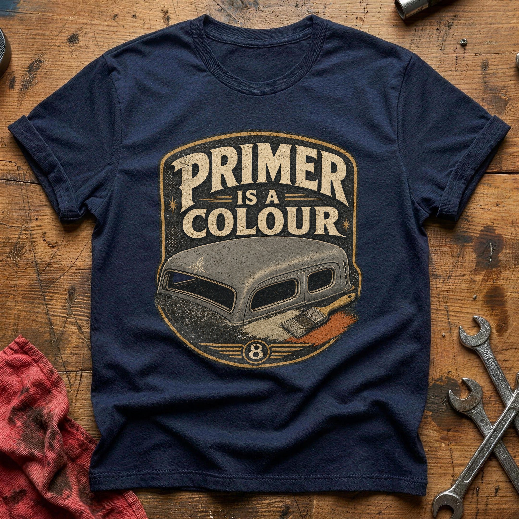 Primer is a Colour T-Shirt - Navy
