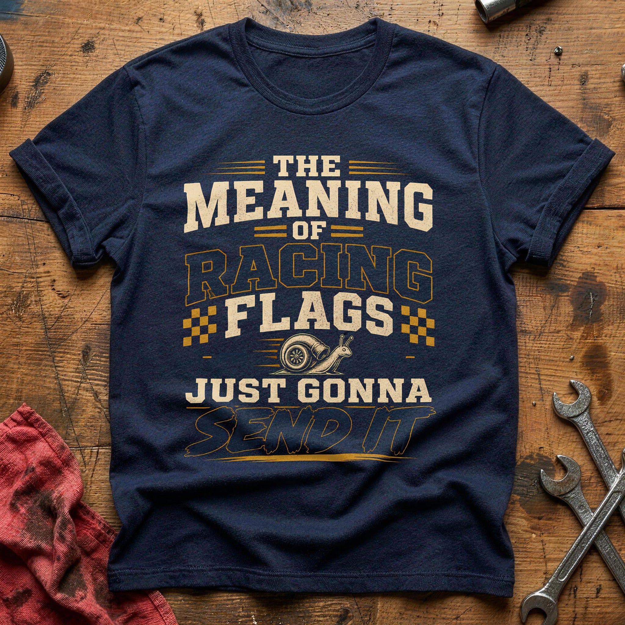 Racing Flags Philosophy - Navy