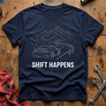 Shift Happens 15 T-Shirt - Navy