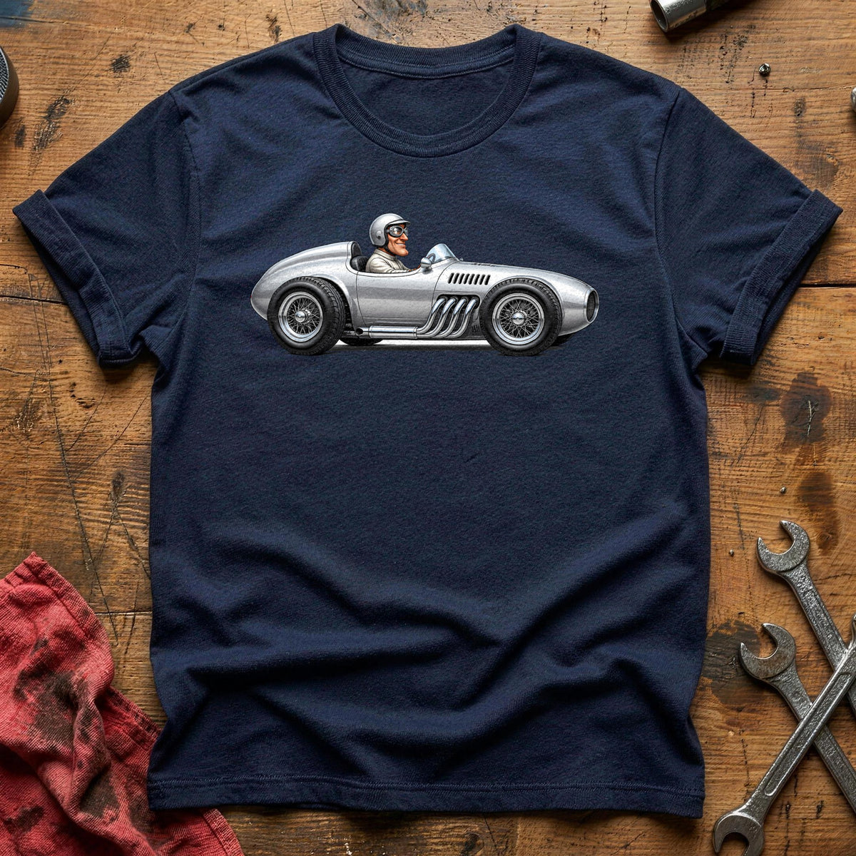 Silver Arrow 25 T-Shirt - Navy