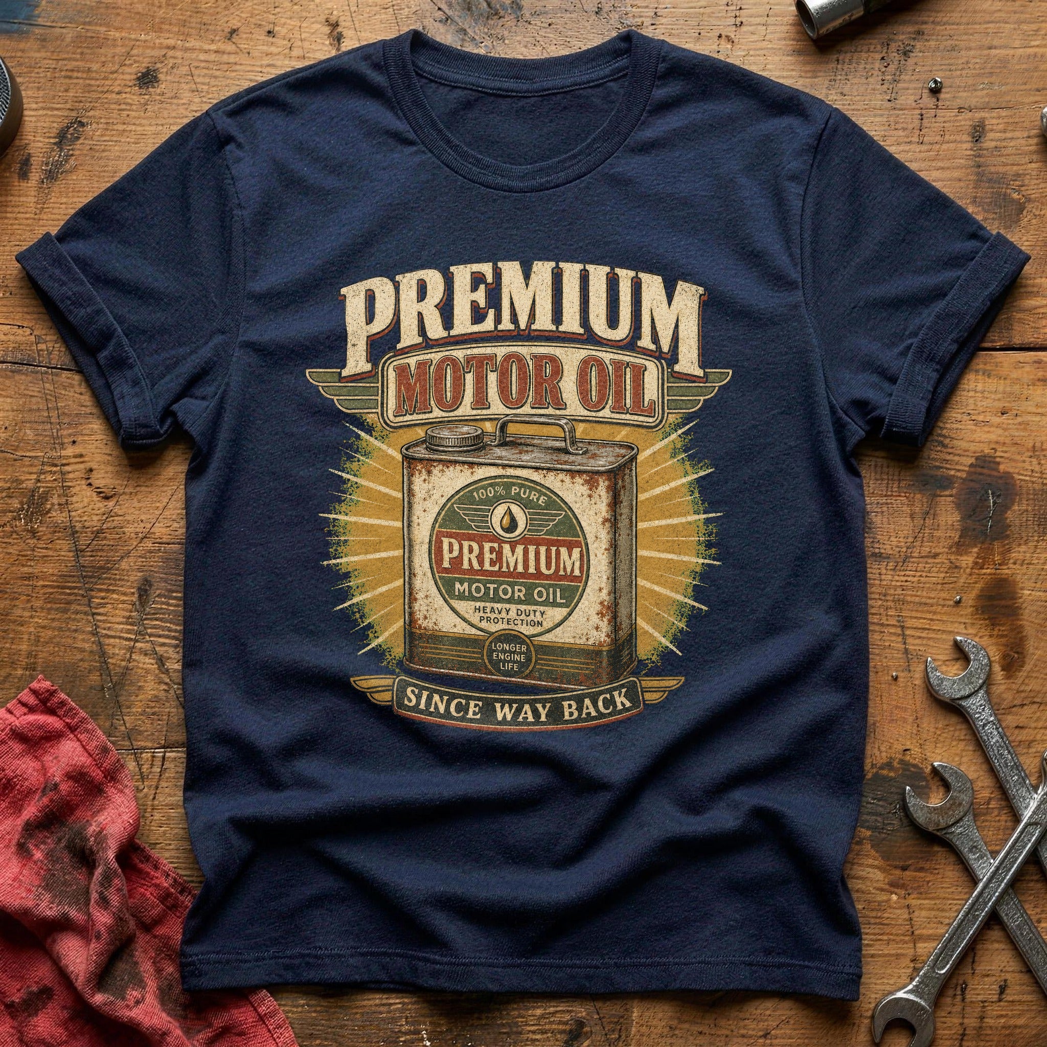 Since Way Back T-Shirt - Navy