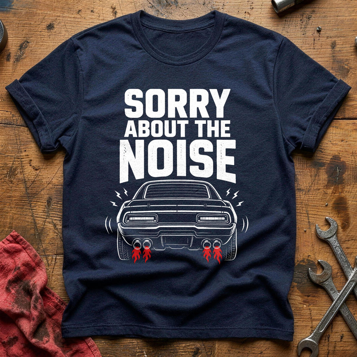 Sorry About The Noise 79 T-Shirt - Navy