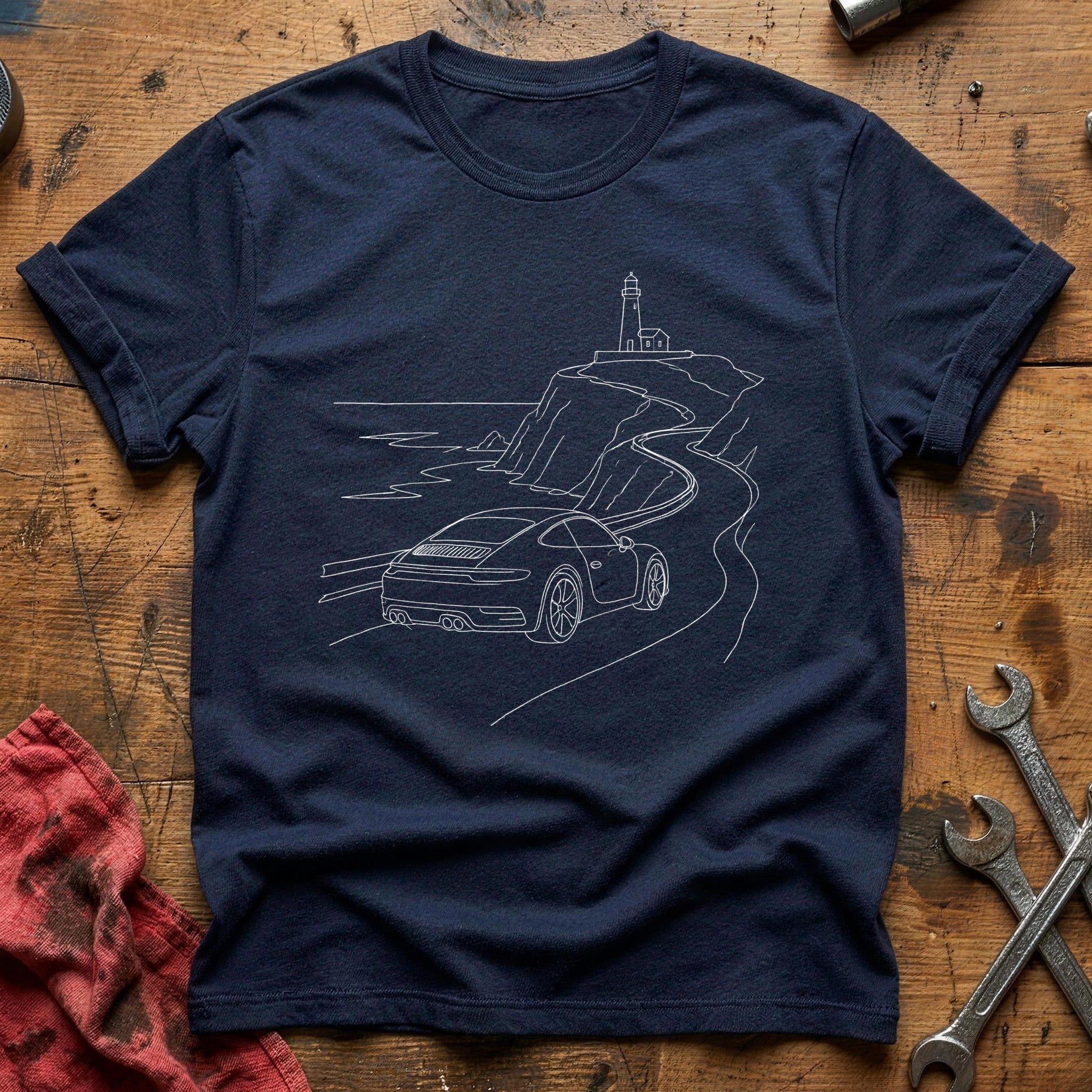 Sportscar Coastal 92 T-Shirt - Navy
