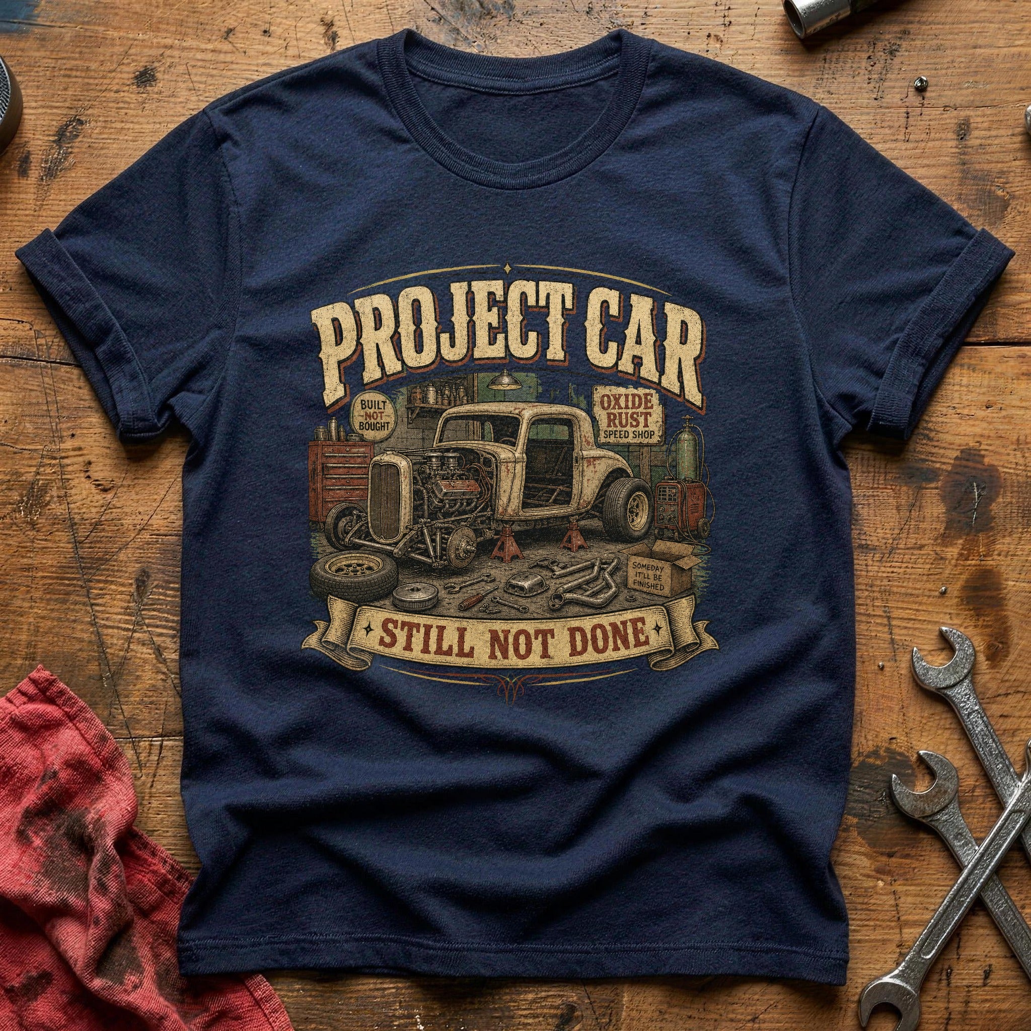 Still Not Done T-Shirt - Navy