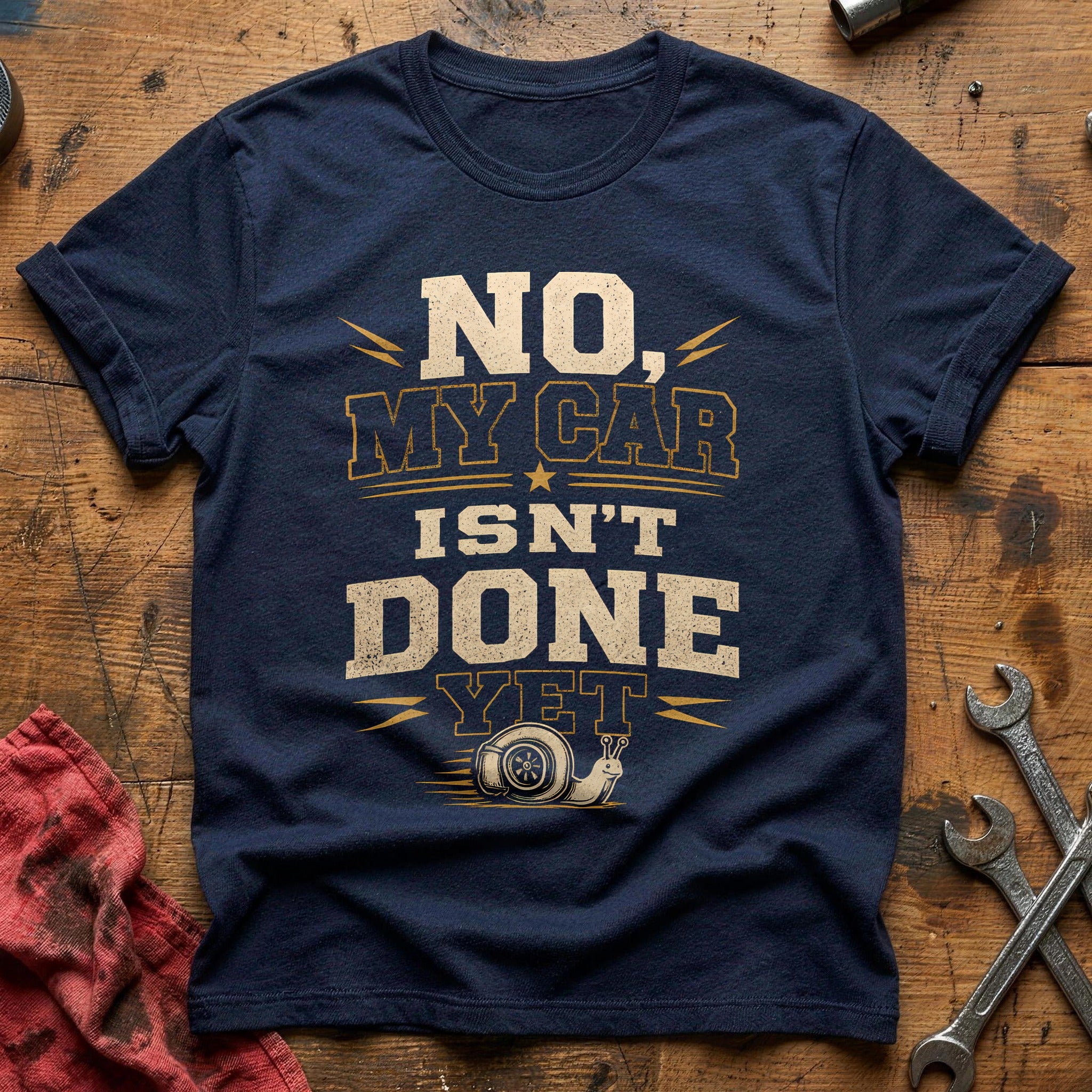 Still Not Finished - Navy