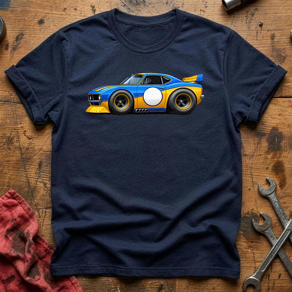 Stock Car 72 T-Shirt - Navy