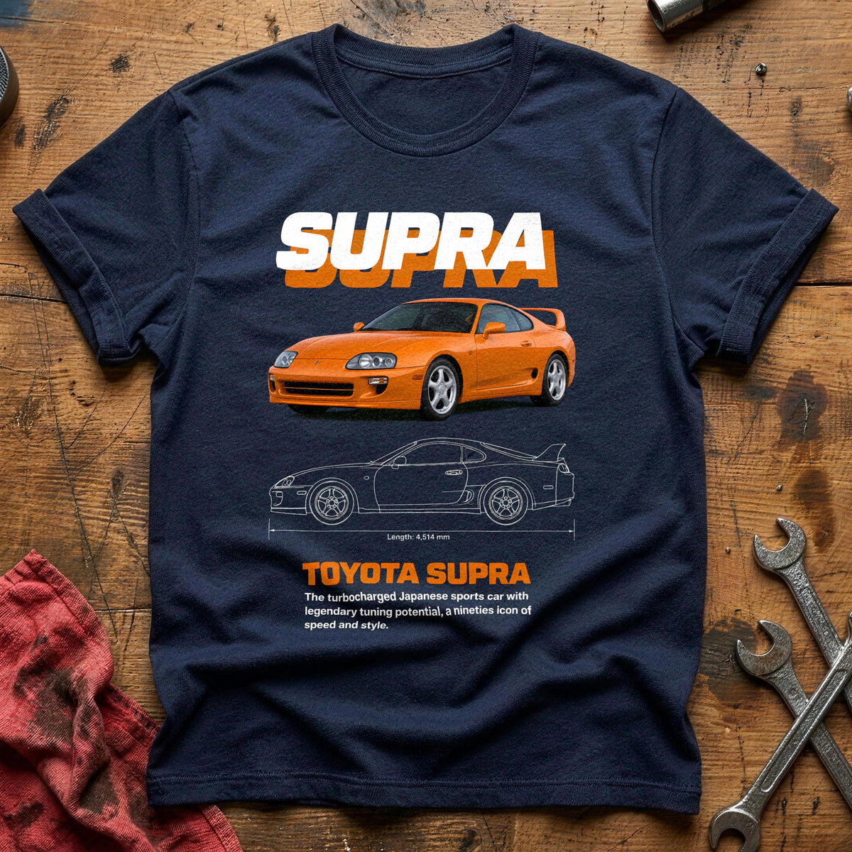 Supra 54 T-Shirt - Navy
