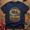 Synchro or Scratch T-Shirt - Navy