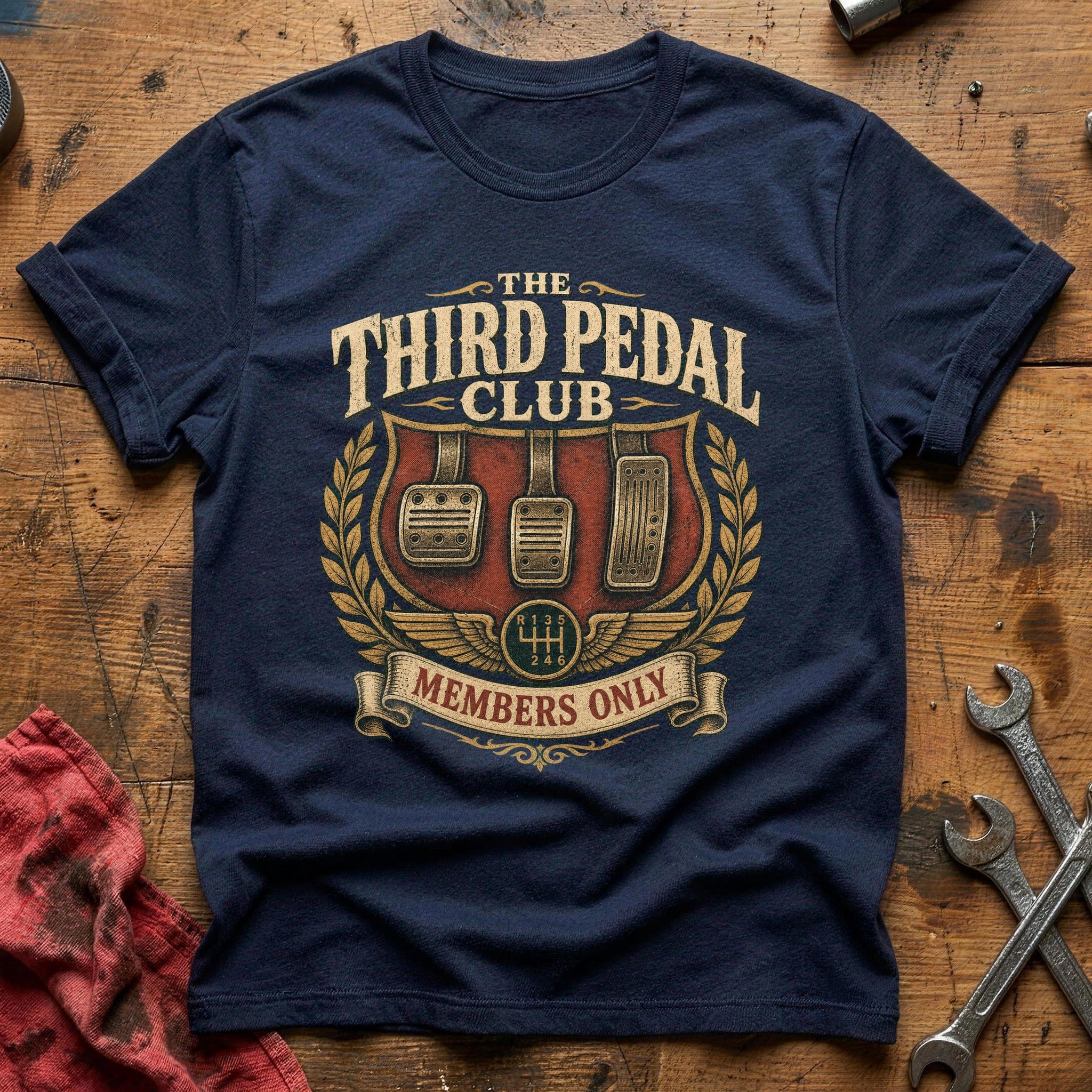 Third Pedal Club - Navy