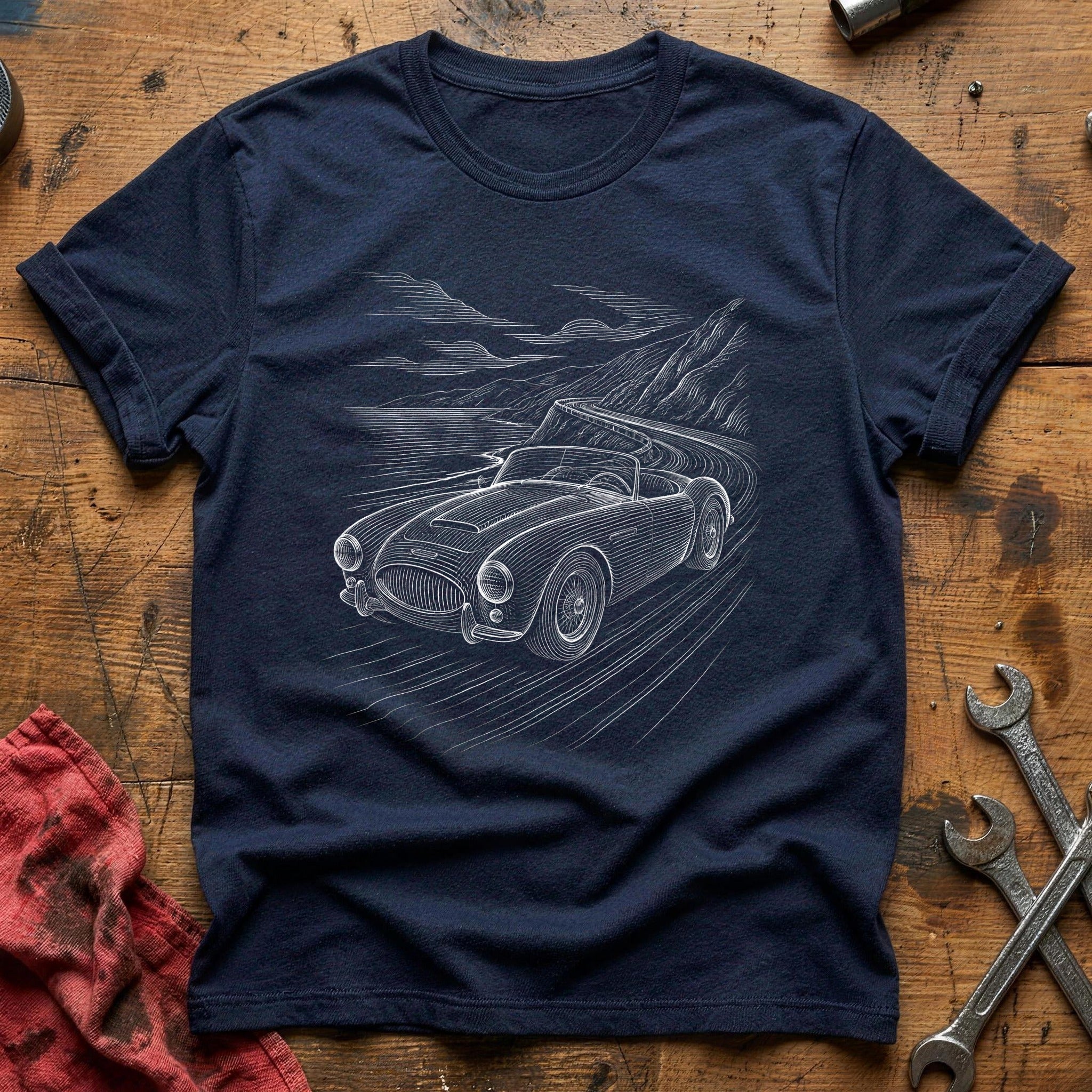 Touge Blitz T-Shirt - Navy