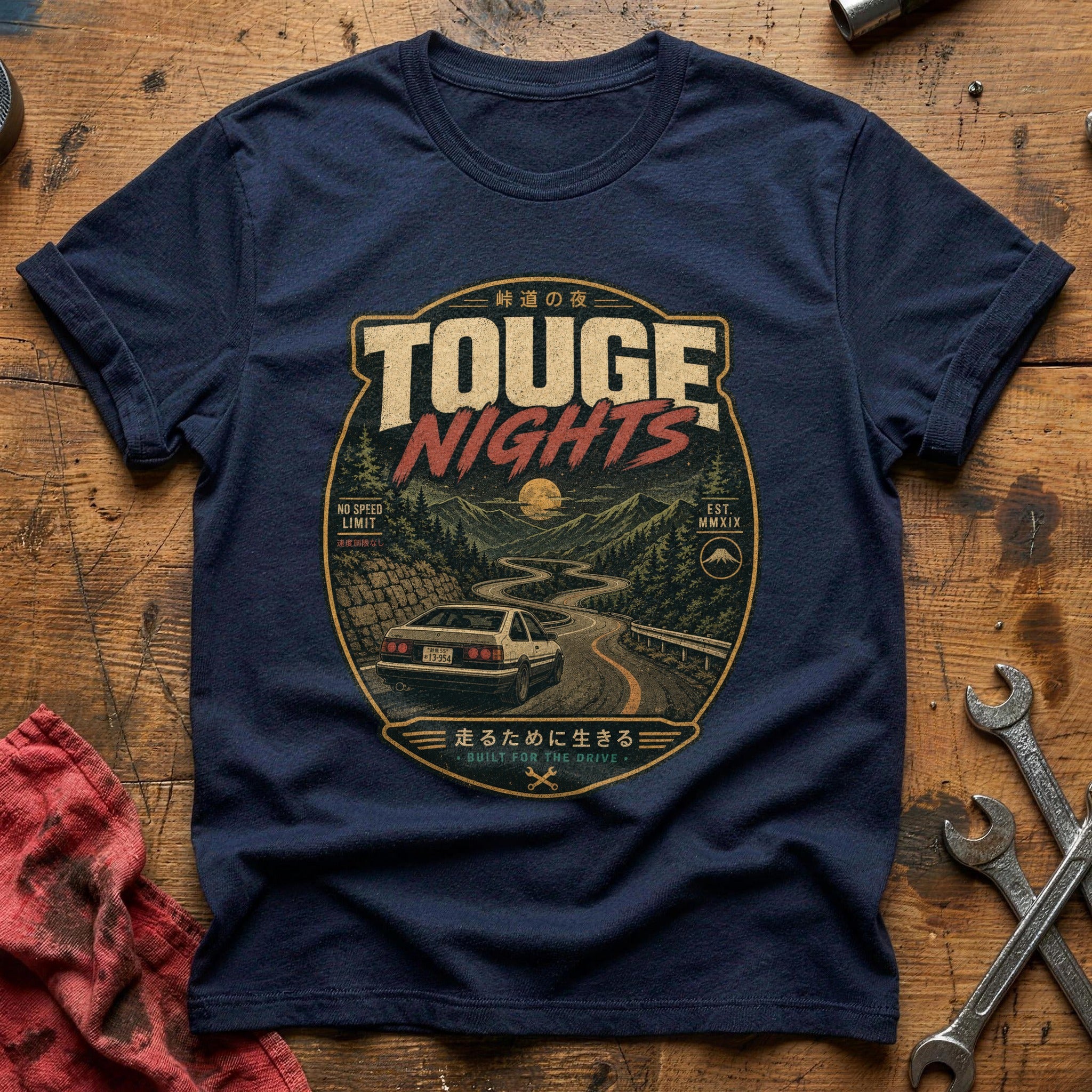 Touge Nights - Navy