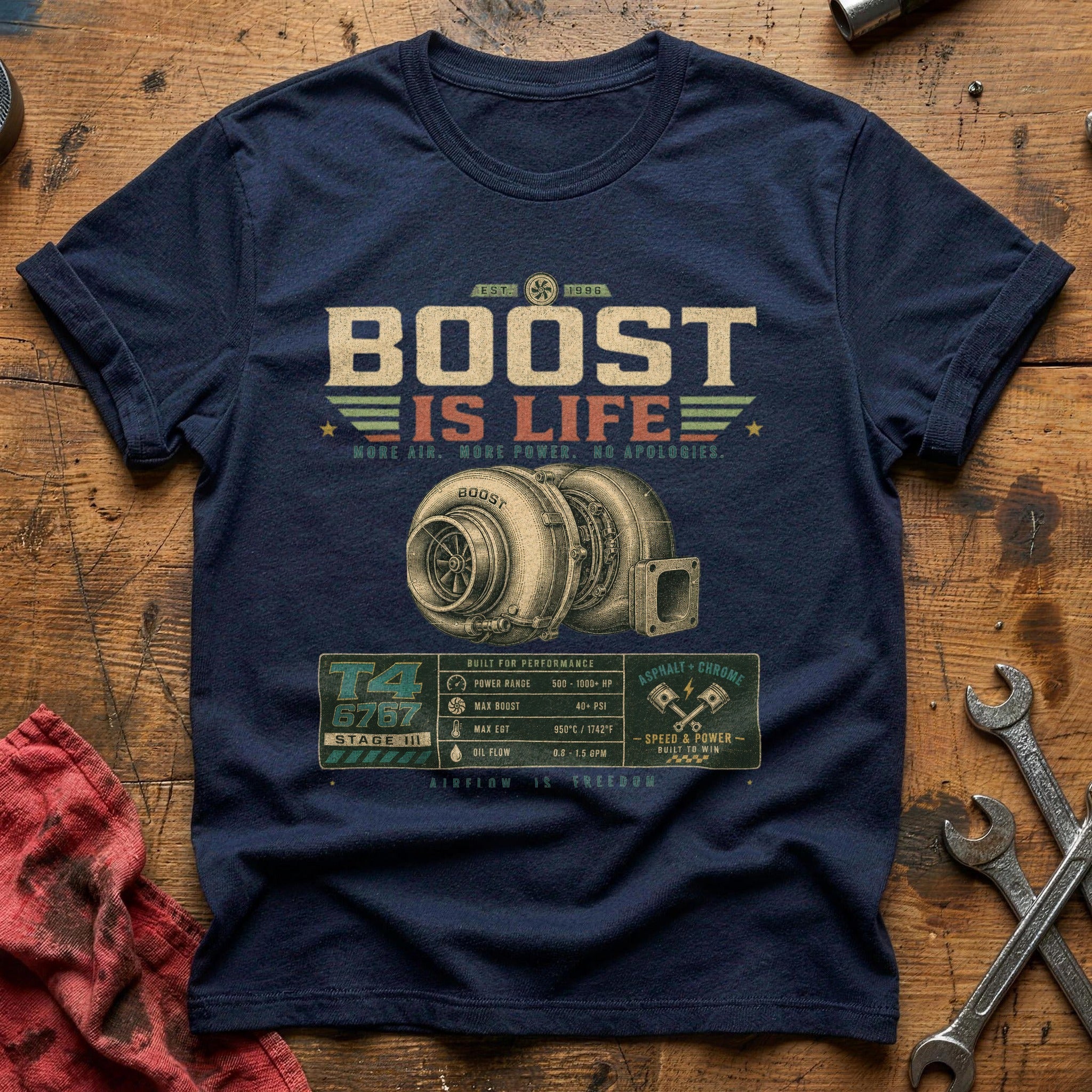 Turbo Stage Life - Navy