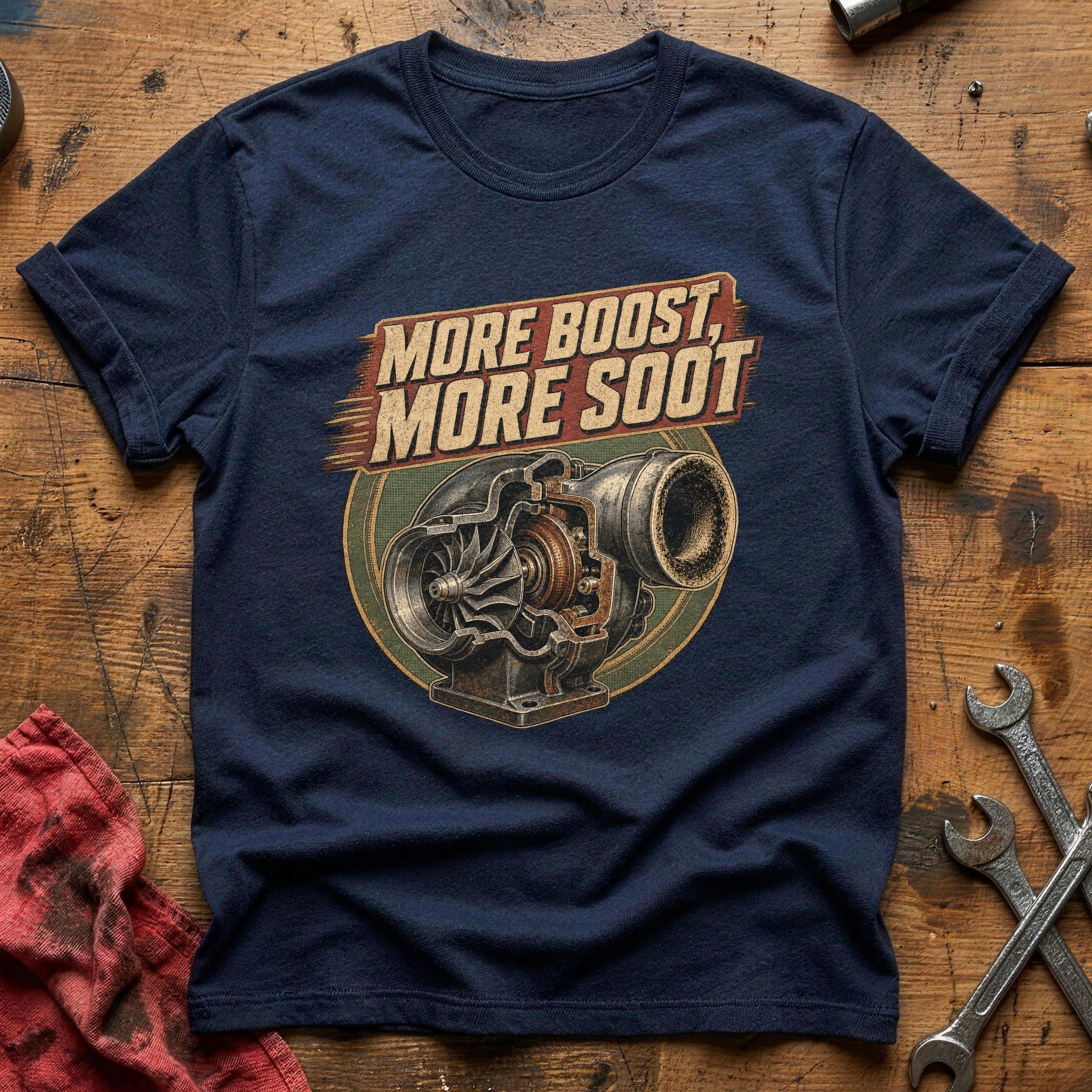 Turbocharged Truth T-Shirt - Navy