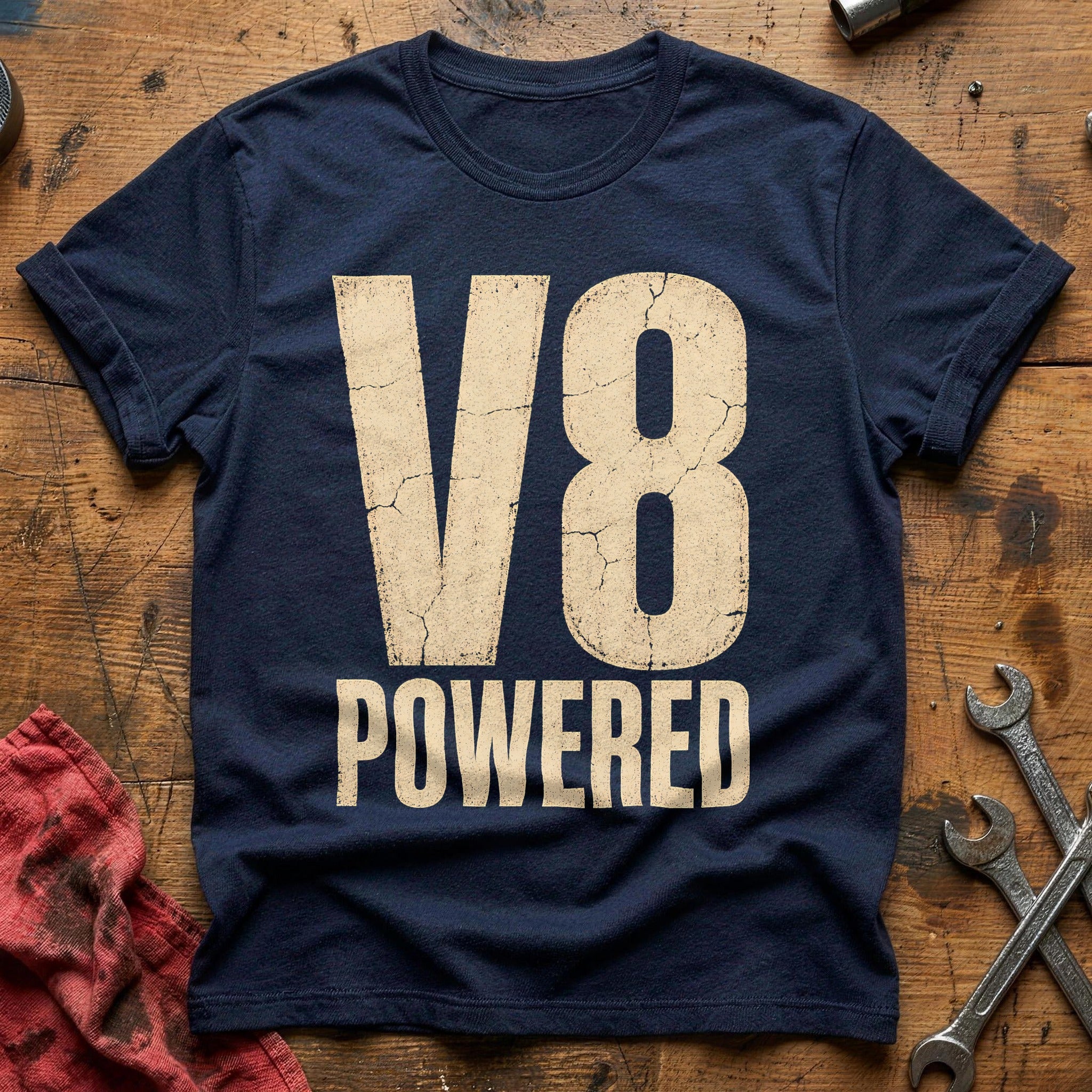 V8 Powered - Navy
