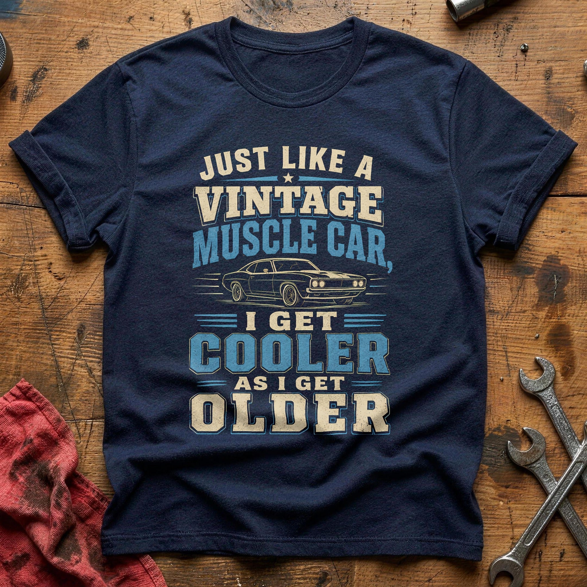 Vintage Cooler - Navy