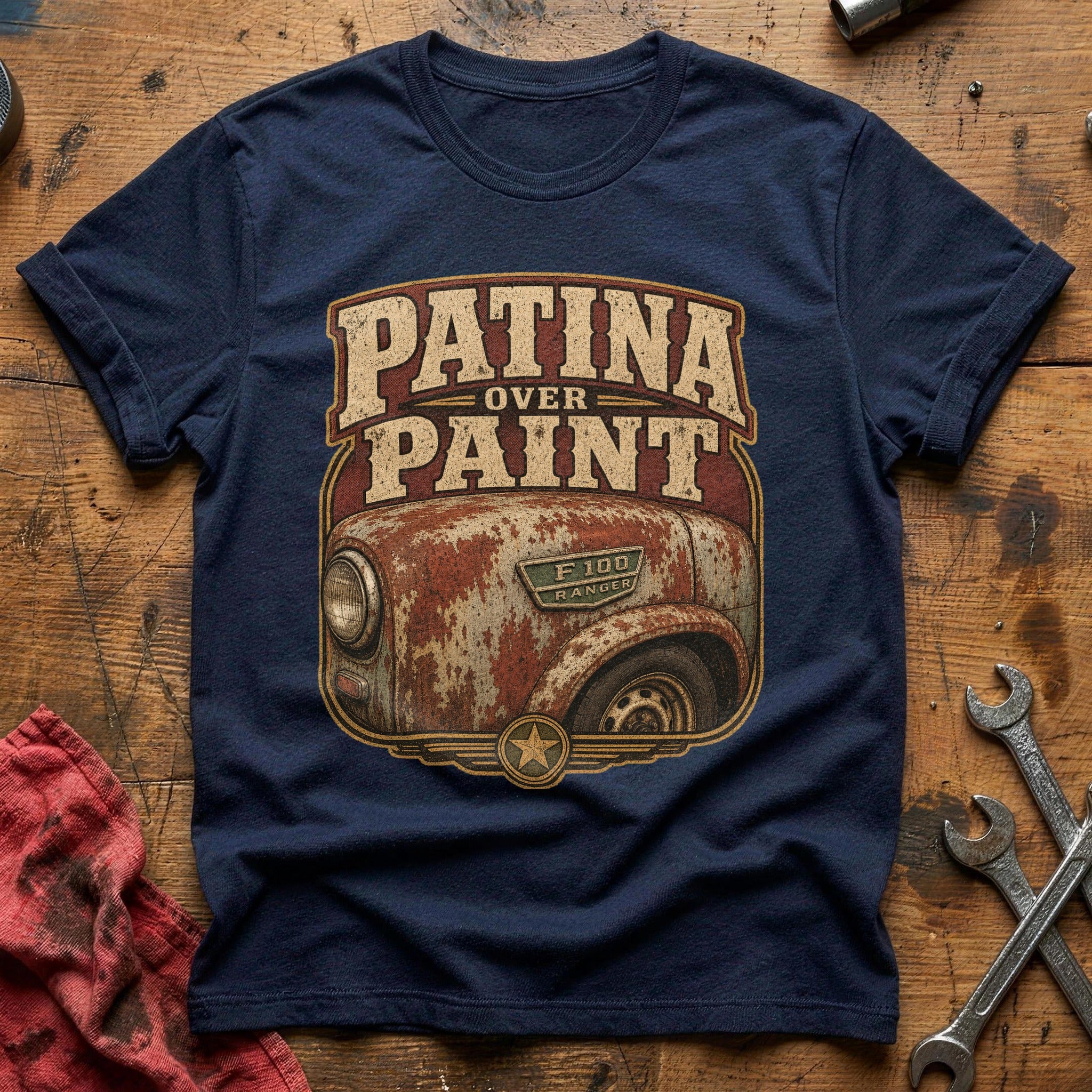 Weathered & Waiting - Navy