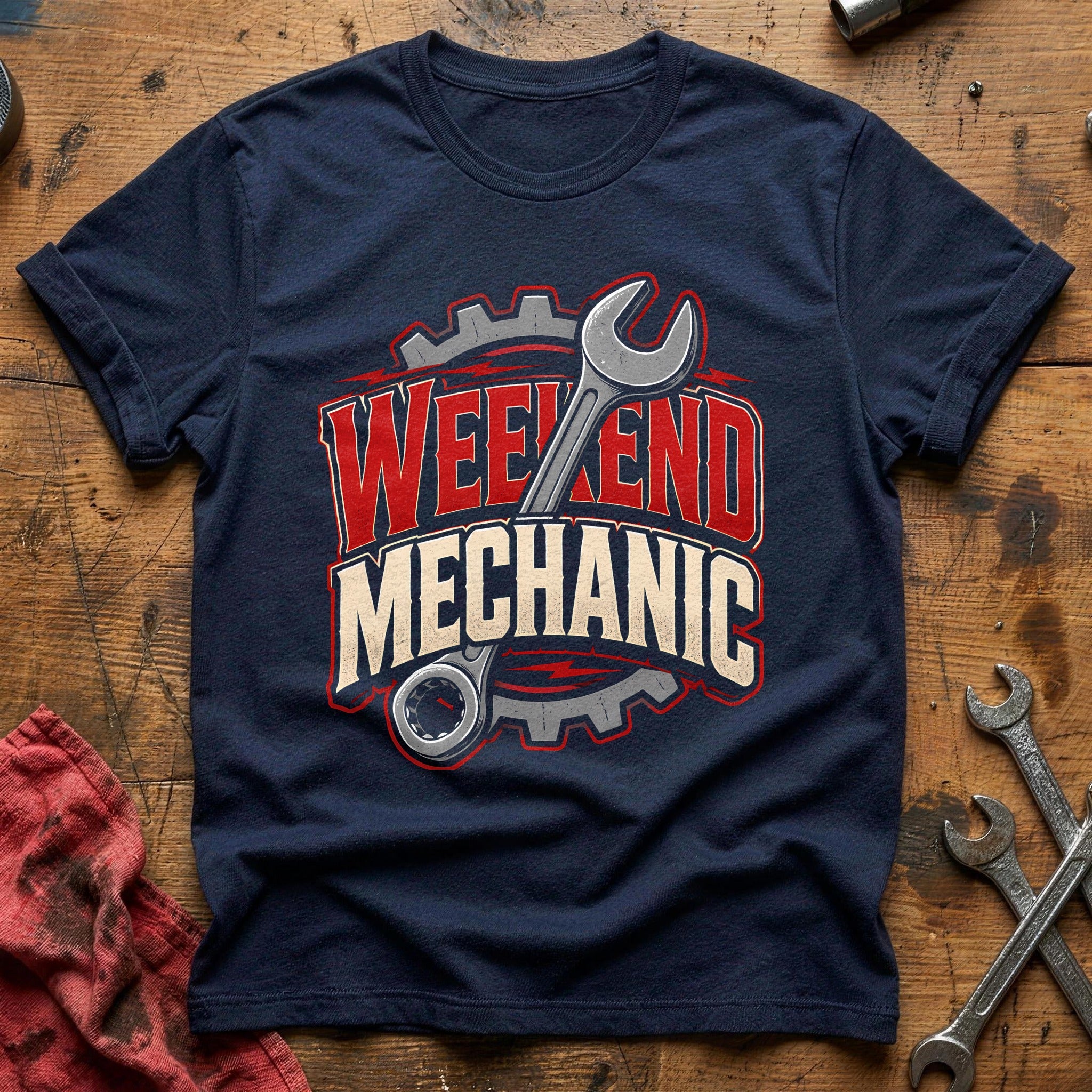 Weekend Mechanic 78 T-Shirt - Navy