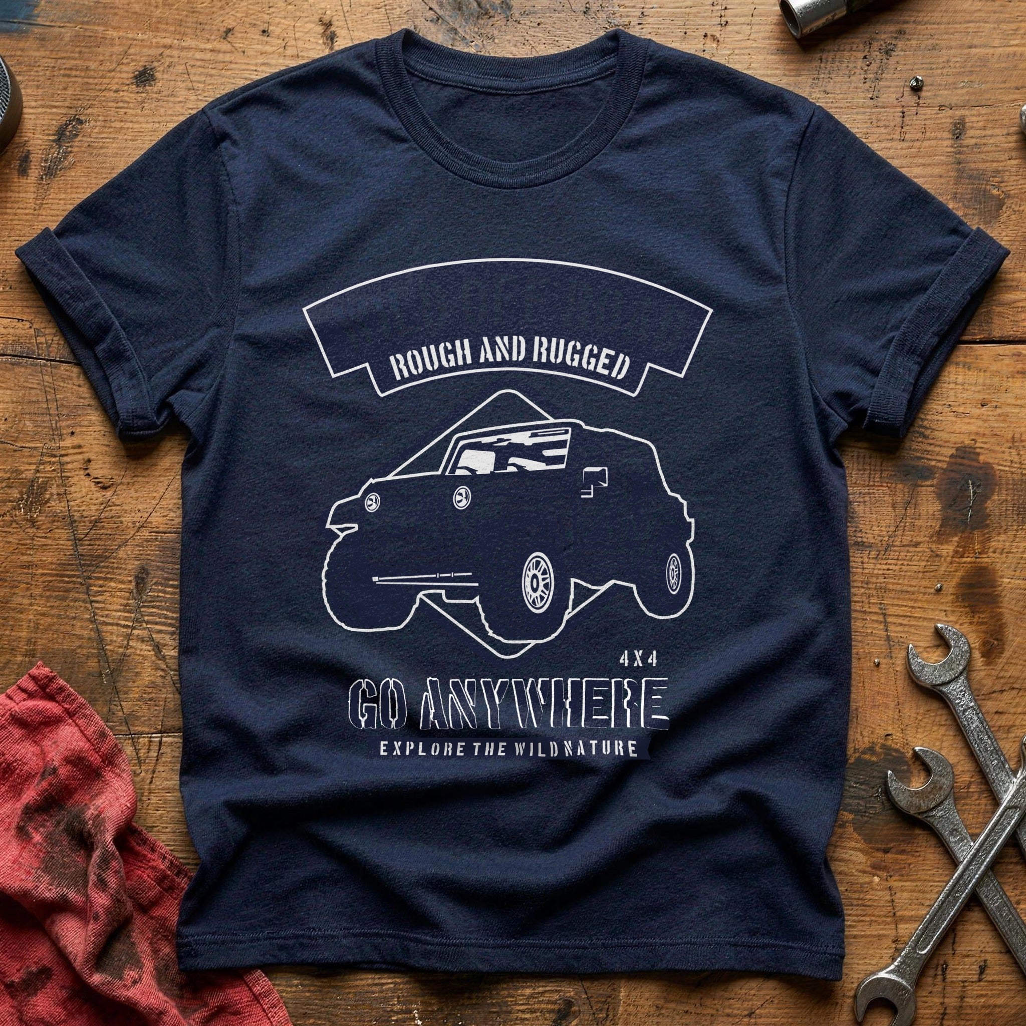 Wild off road T-Shirt - Navy