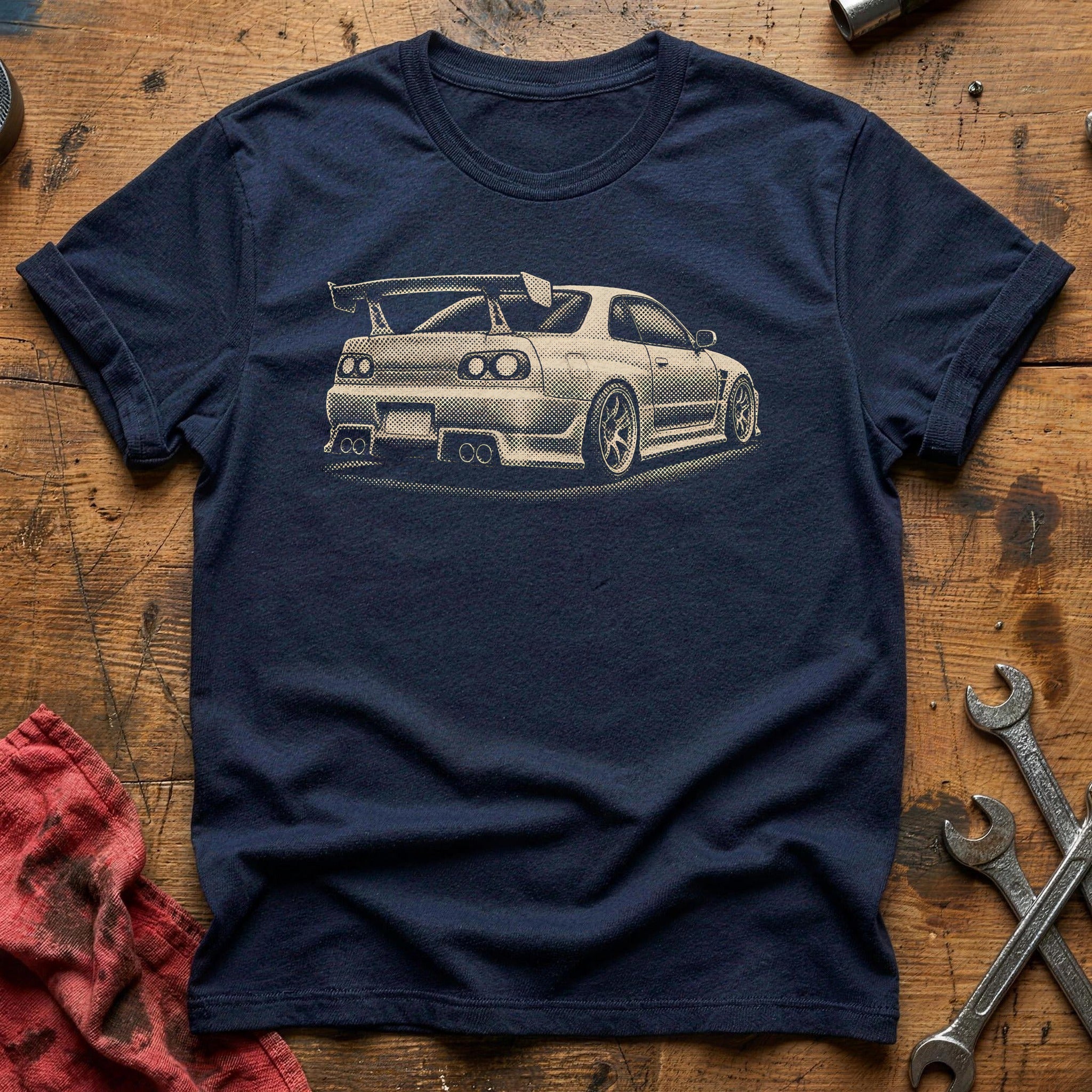 Wing & Wheels - Navy