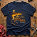 Woody Wagon Moonlight T-Shirt - Navy
