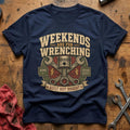 Wrench and Wrenching T-Shirt - Navy