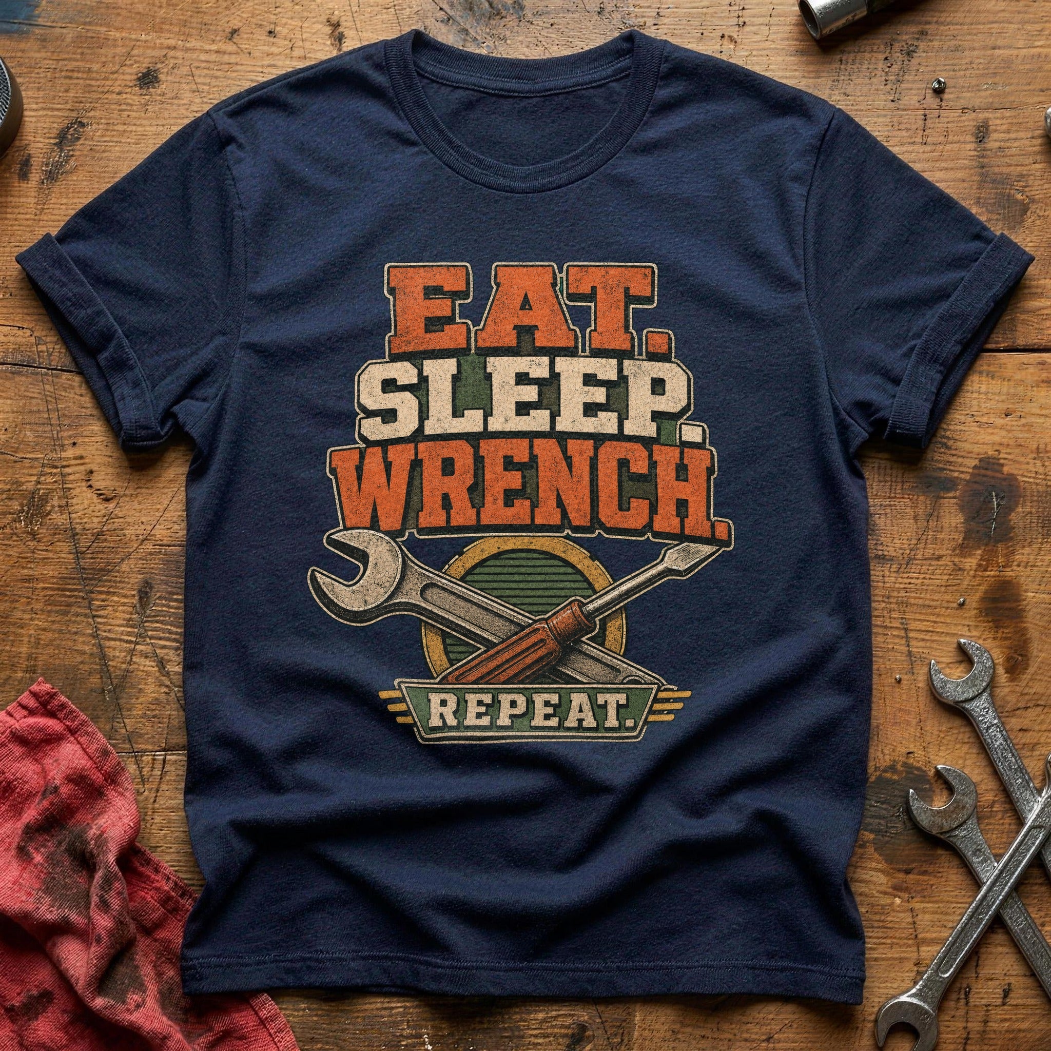 Wrench Repeat - Navy