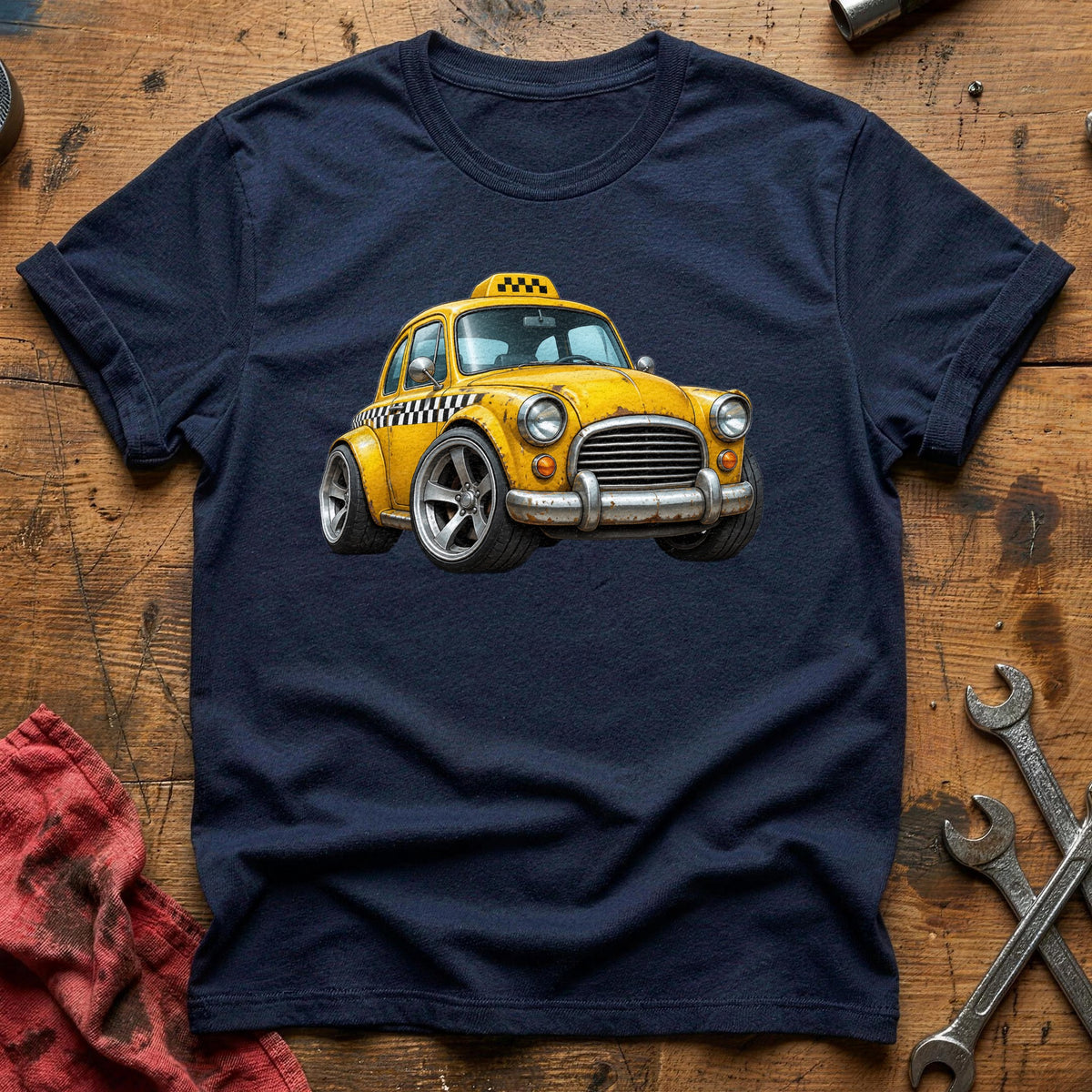 Yellow Cab 92 T-Shirt - Navy