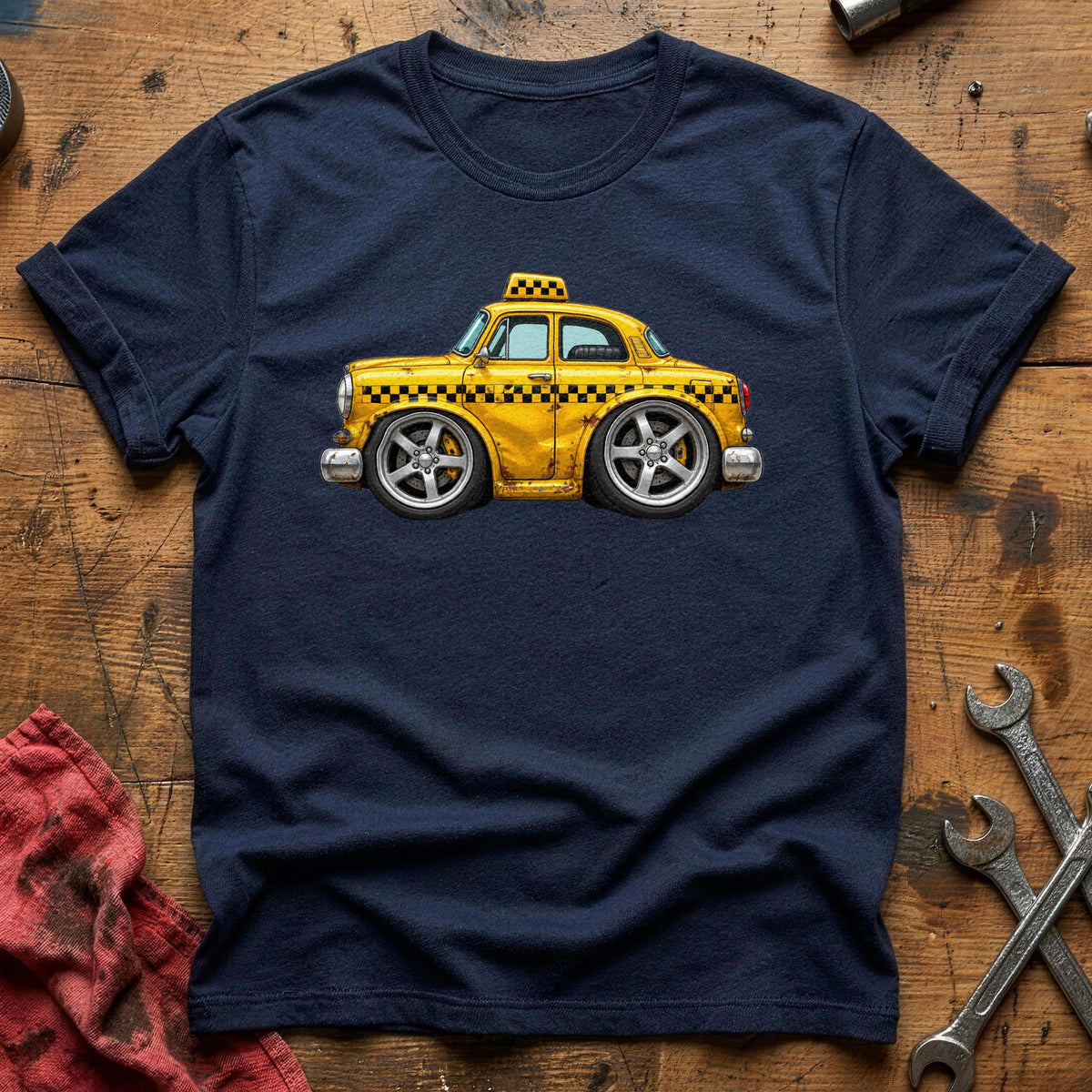 Yellow Cab 93 T-Shirt - Navy