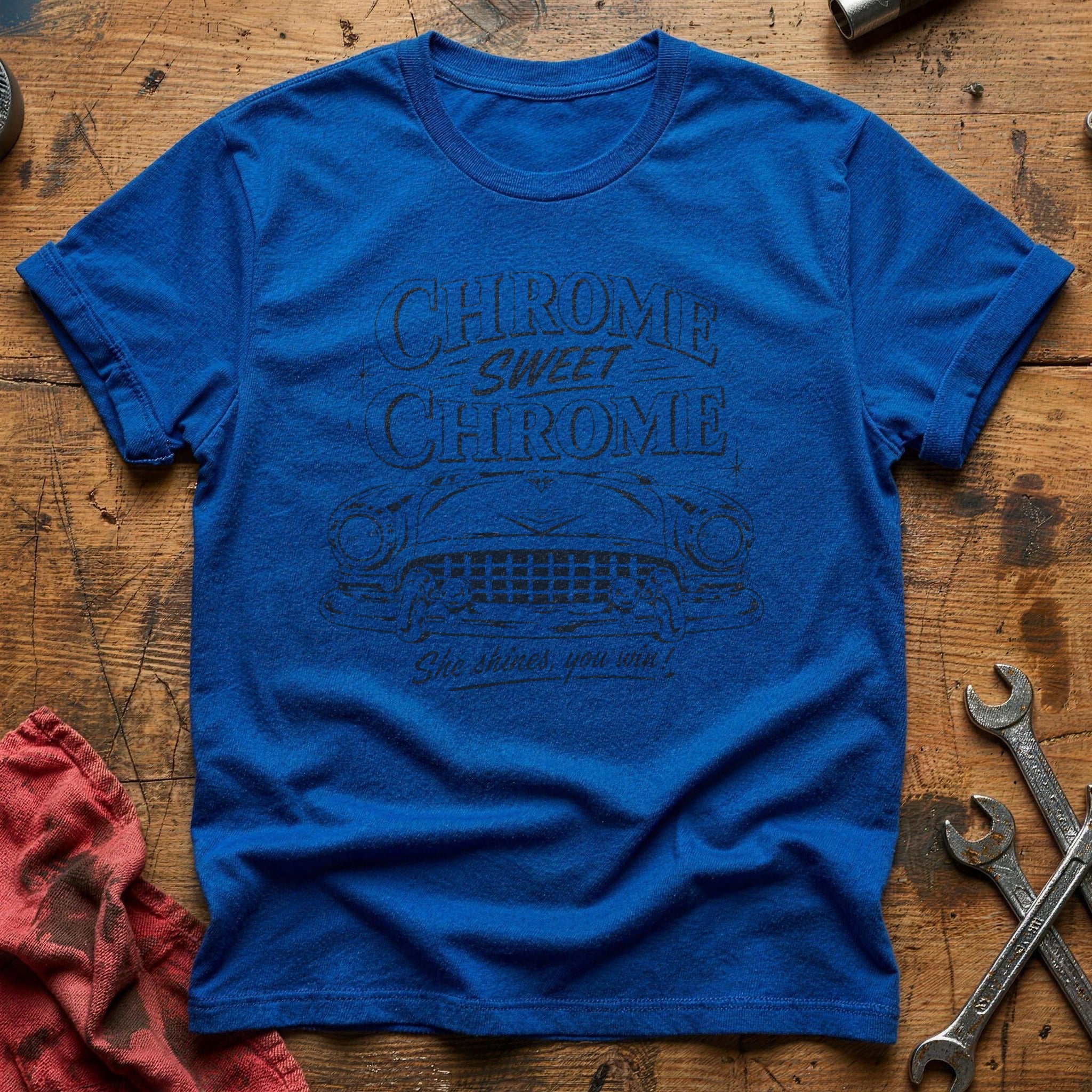 Chrome Sweet Chrome T-Shirt - Royal