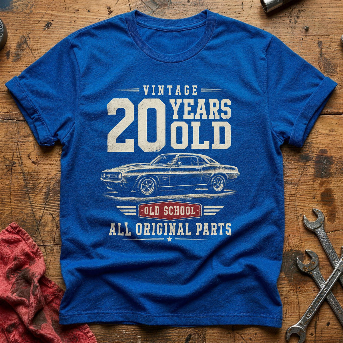 20 Original Parts T-Shirt - Royal