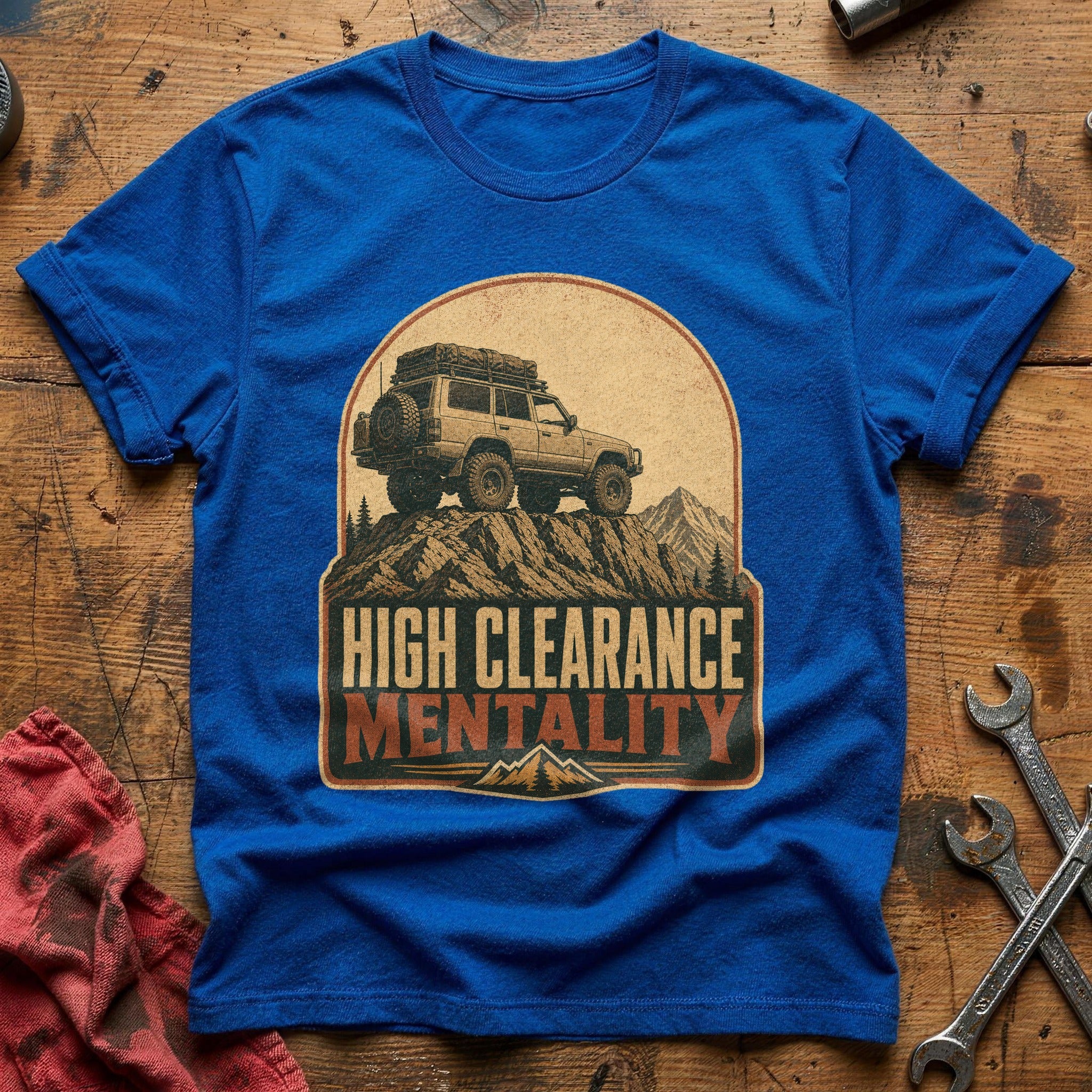 High Clearance Mentality T-Shirt - Royal