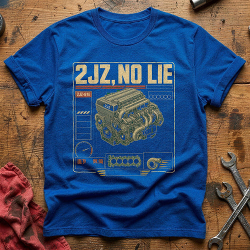 2JZ No Lie T-Shirt - Royal