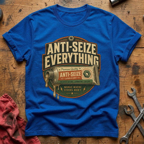 Anti-seize Everything T-Shirt - Royal
