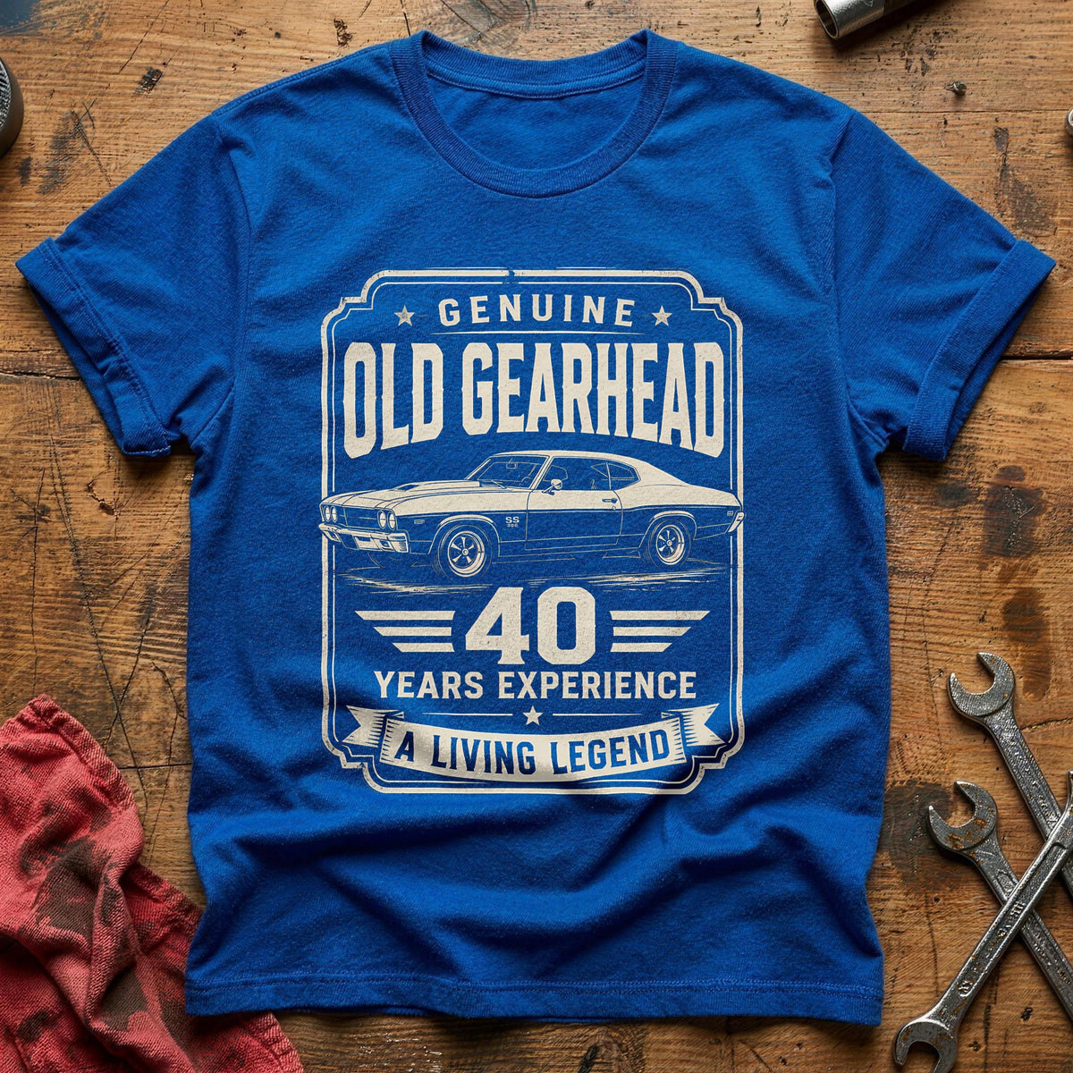 40 Living Legend T-Shirt - Royal