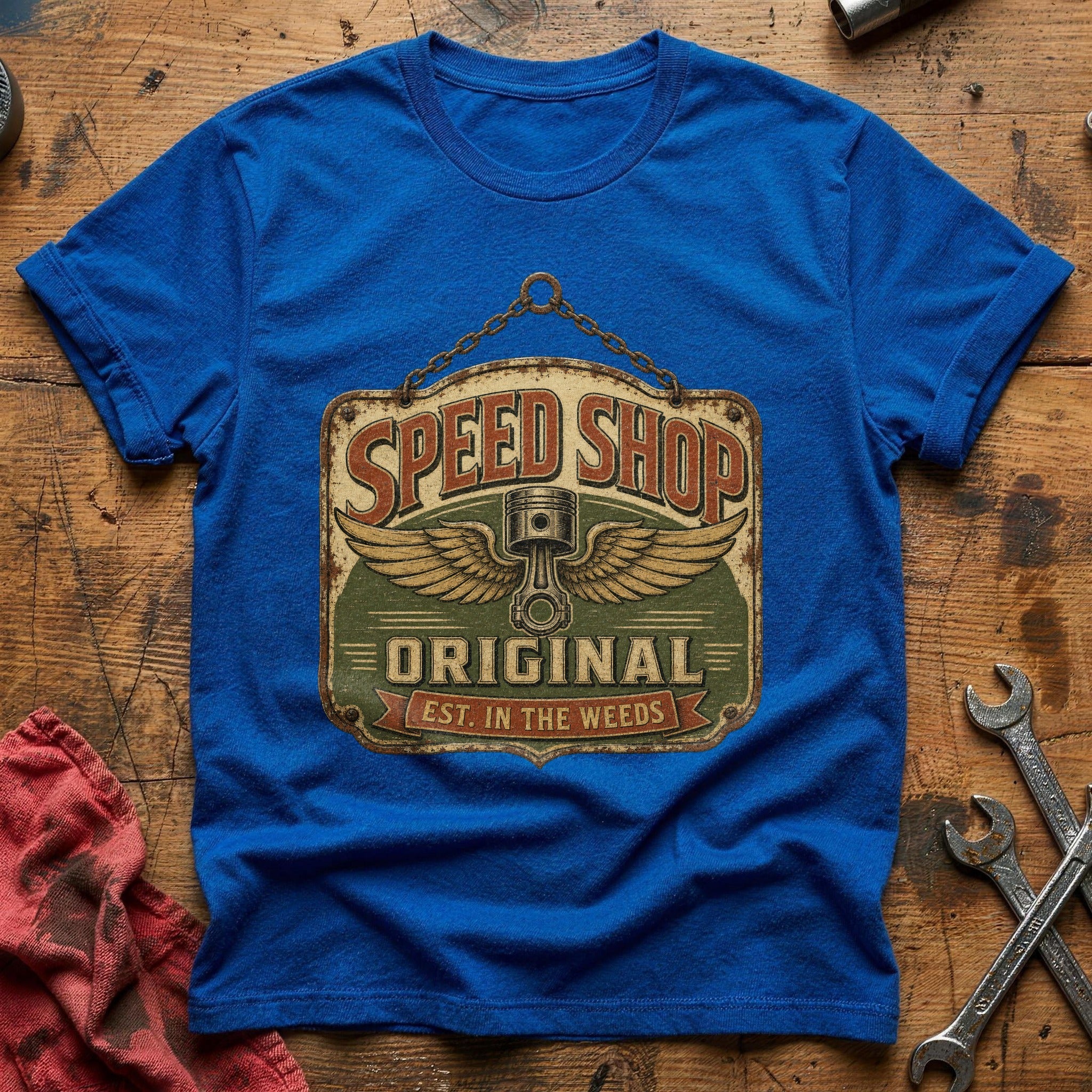 Speed Shop Original T-Shirt - Royal