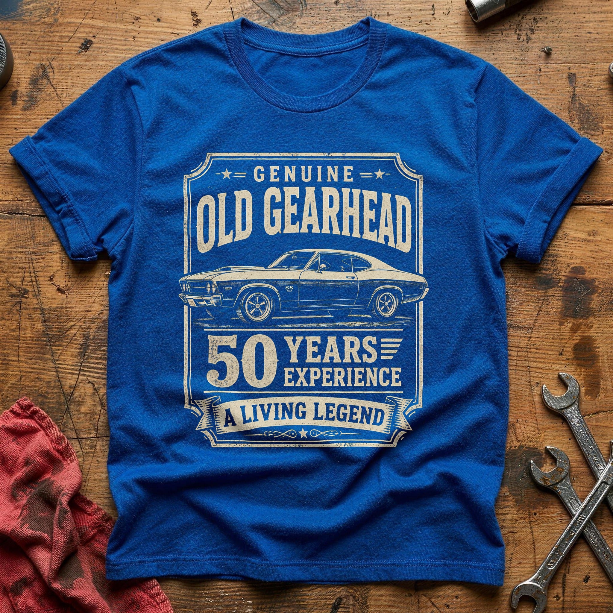50 Living Legend T-Shirt - Royal