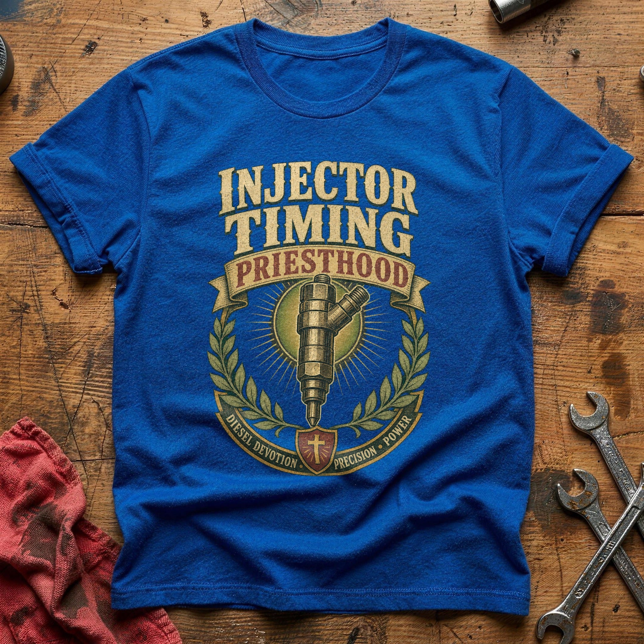 Injector Timing Priesthood T-Shirt - Royal
