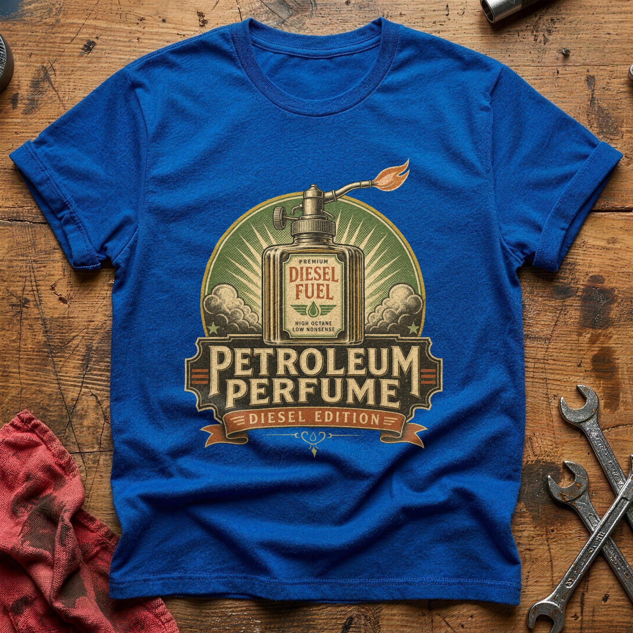 Petroleum Perfume T-Shirt - Royal